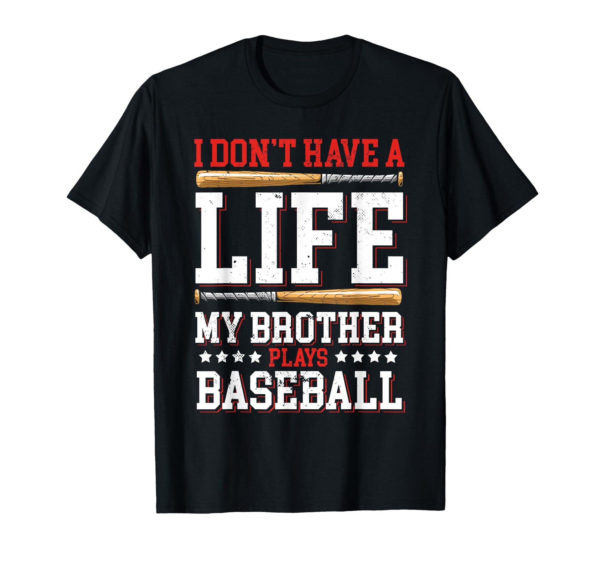 Baseball Little Brother Baseball Love T-Shirt - Trendy Graphic for Adults - T-Shirt, Sweatshirt, Hoodie