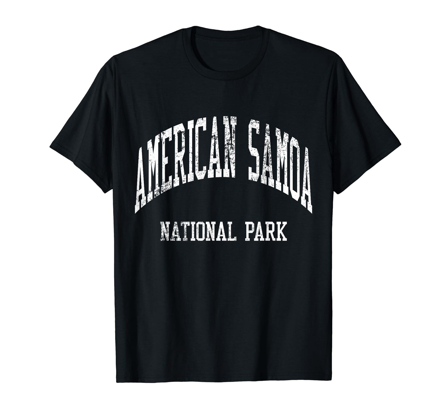 American Samoa National Park 70S T-Shirt - Novelty Apparel for Adults - T-Shirt, Sweatshirt, Hoodie