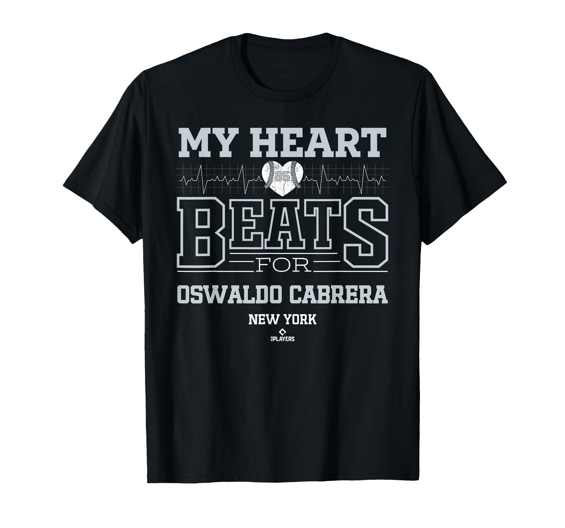 My Heart Beats Oswaldo Cabrera T-Shirt - Casual Everyday Wear for Adults - T-Shirt, Sweatshirt, Hoodie