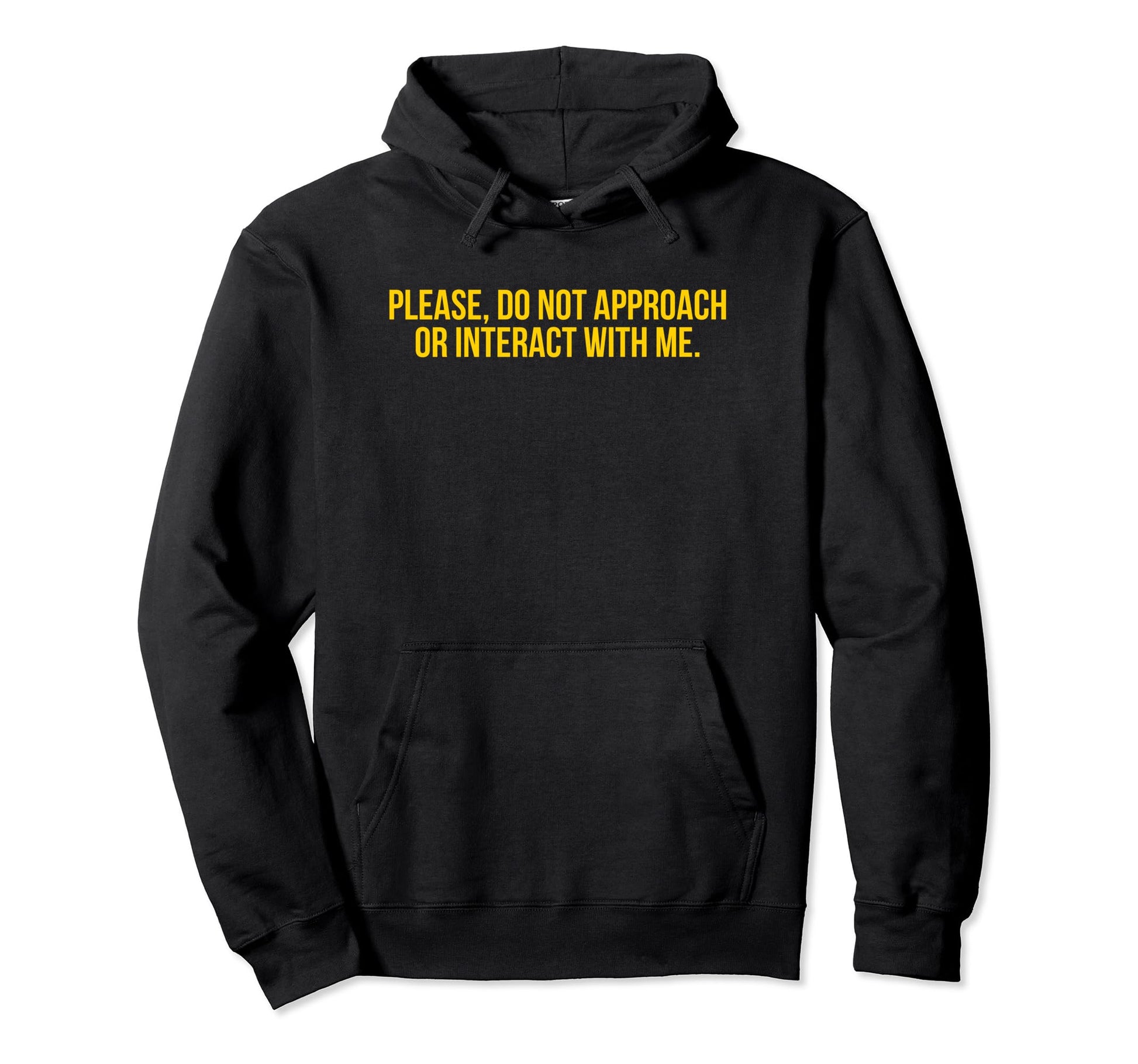 Please Do Not Approach Or Interact Me Y2K Hoodie - Custom Art Print Unisex - T-Shirt, Sweatshirt, Hoodie
