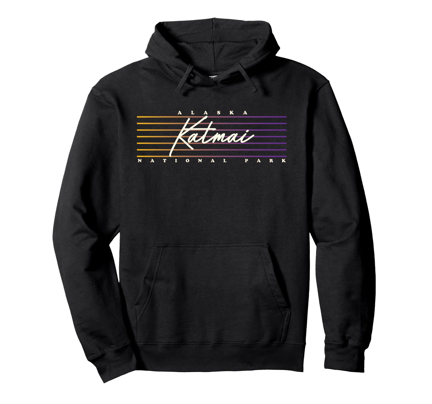 Nostalgic Katmai National Park Hoodie - Aesthetic Graphic Men Women - T-Shirt, Sweatshirt, Hoodie