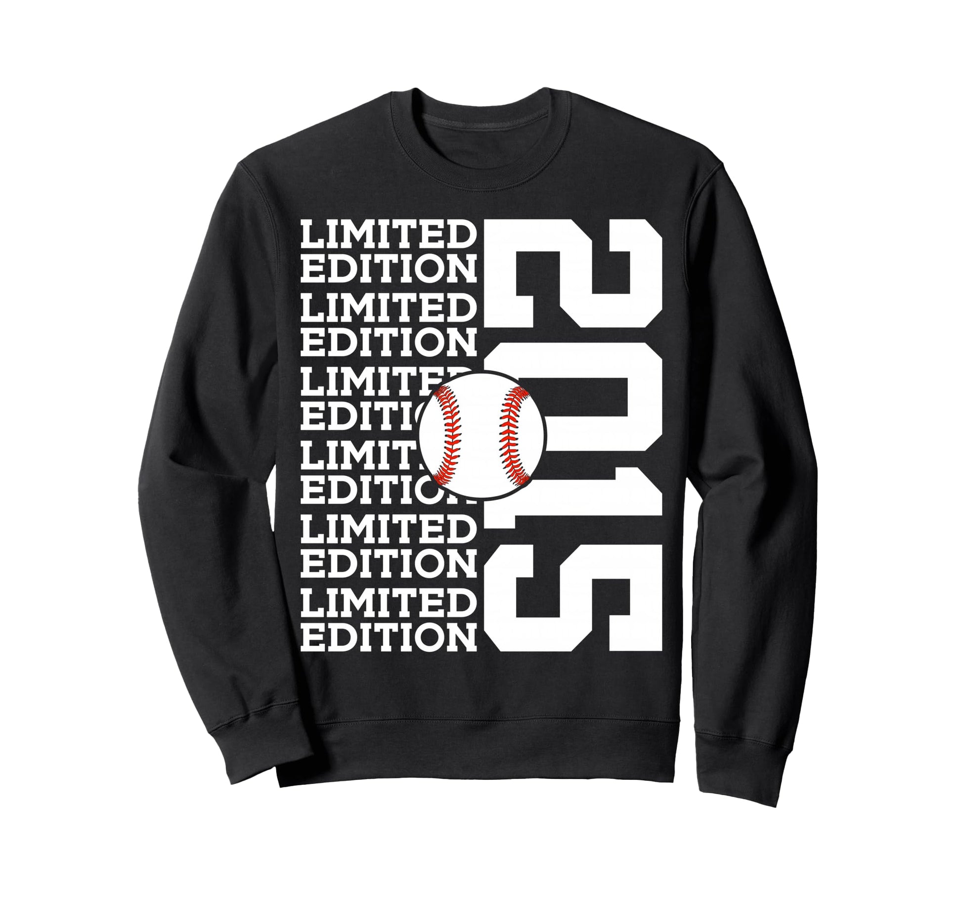 2015 Baseball 11Th Birthday Sweatshirt - Trendy Graphic for Adults - T-Shirt, Sweatshirt, Hoodie