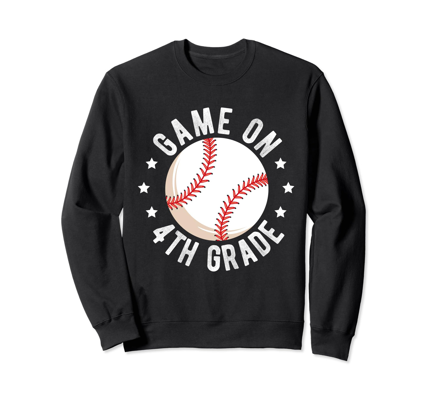Game 4Th Grade Baseball Sweatshirt - Casual Everyday Wear for Adults - T-Shirt, Sweatshirt, Hoodie