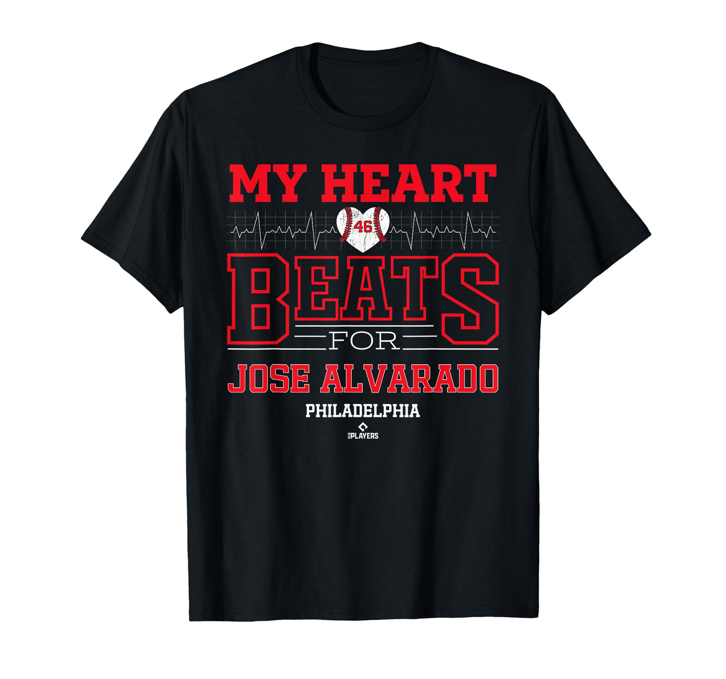 My Heart Beats Jose Alvarado T-Shirt - Trendy Graphic for Adults - T-Shirt, Sweatshirt, Hoodie