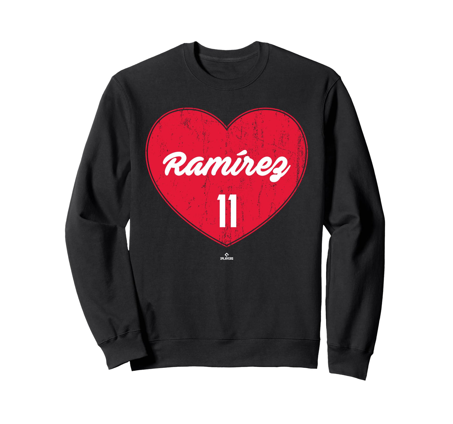 Distressed Heart Jos Ram Rez Sweatshirt - Trendy Graphic Men Women - T-Shirt, Sweatshirt, Hoodie