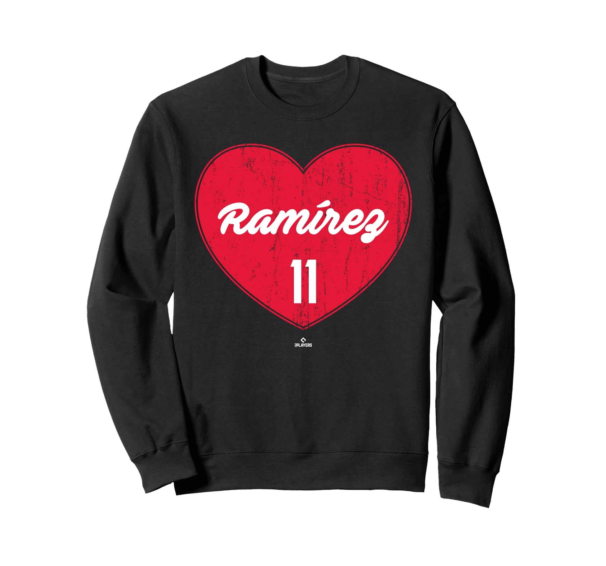 Distressed Heart Jos Ram Rez Sweatshirt - Trendy Graphic Men Women - T-Shirt, Sweatshirt, Hoodie