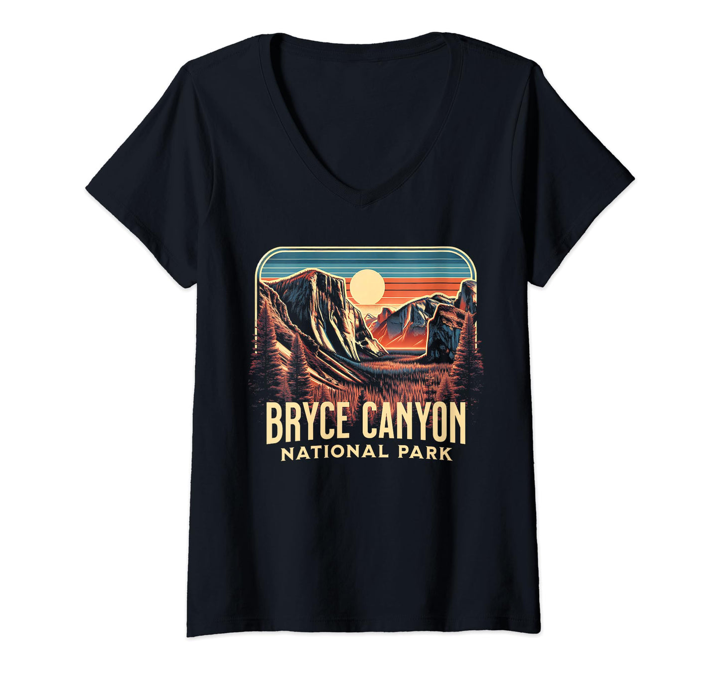 Bryce Canyon National Park Utah Usa T-Shirt - Novelty Apparel for Adults - T-Shirt, Sweatshirt, Hoodie