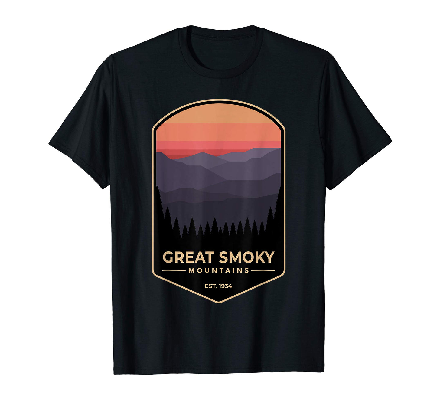 Great Smoky Mountains National Park Gift T-Shirt - Graphic Print Men Women - T-Shirt, Sweatshirt, Hoodie
