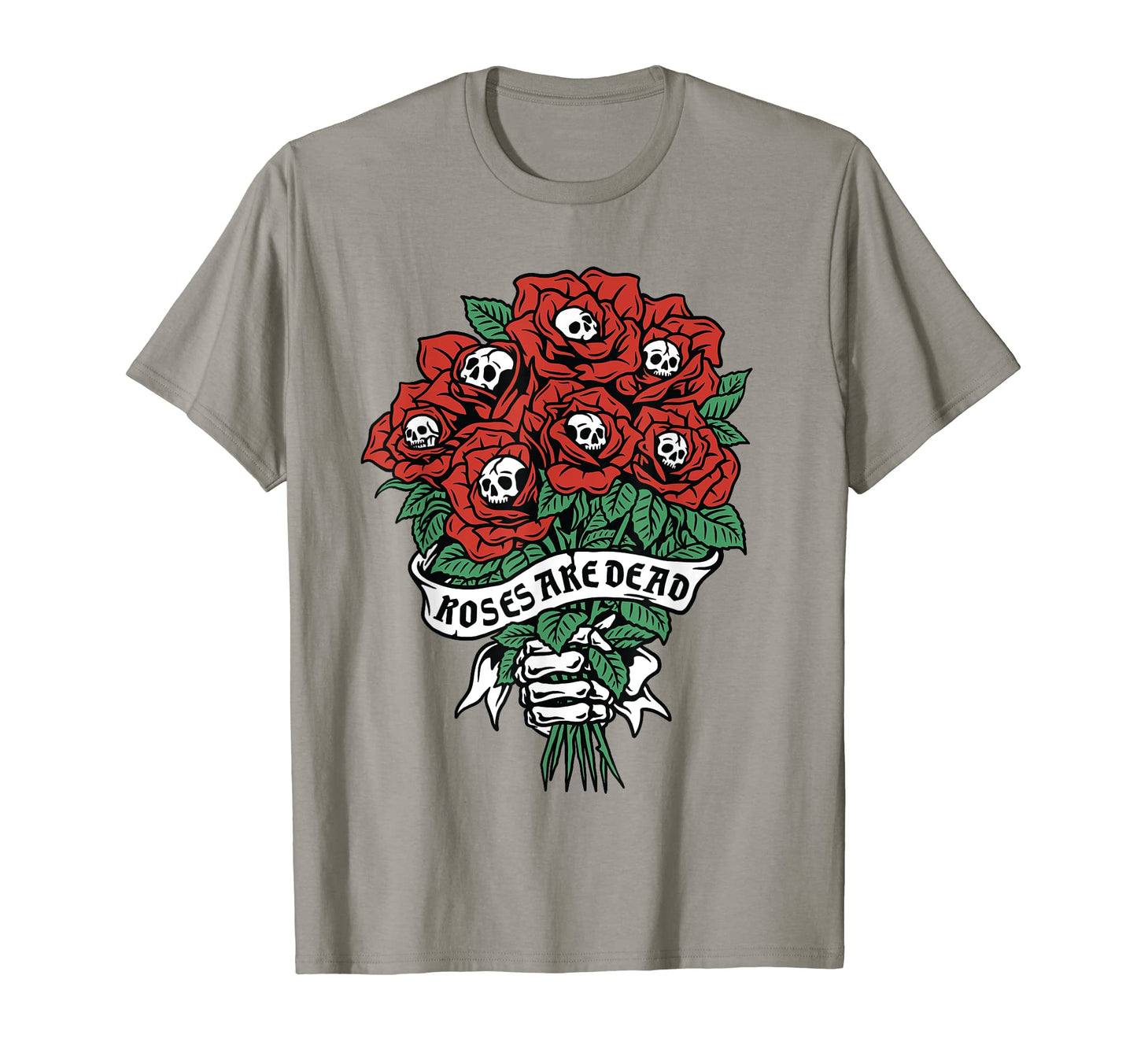 Roses Are Dead Traditional Tattoo T-Shirt - Casual Everyday Wear Men Women - T-Shirt, Sweatshirt, Hoodie
