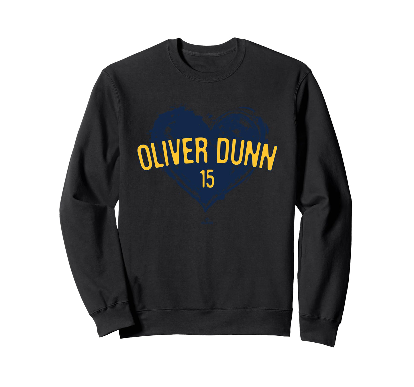Distressed Heart Oliver Dunn Milwaukee Sweatshirt - Trendy Graphic Unisex - T-Shirt, Sweatshirt, Hoodie