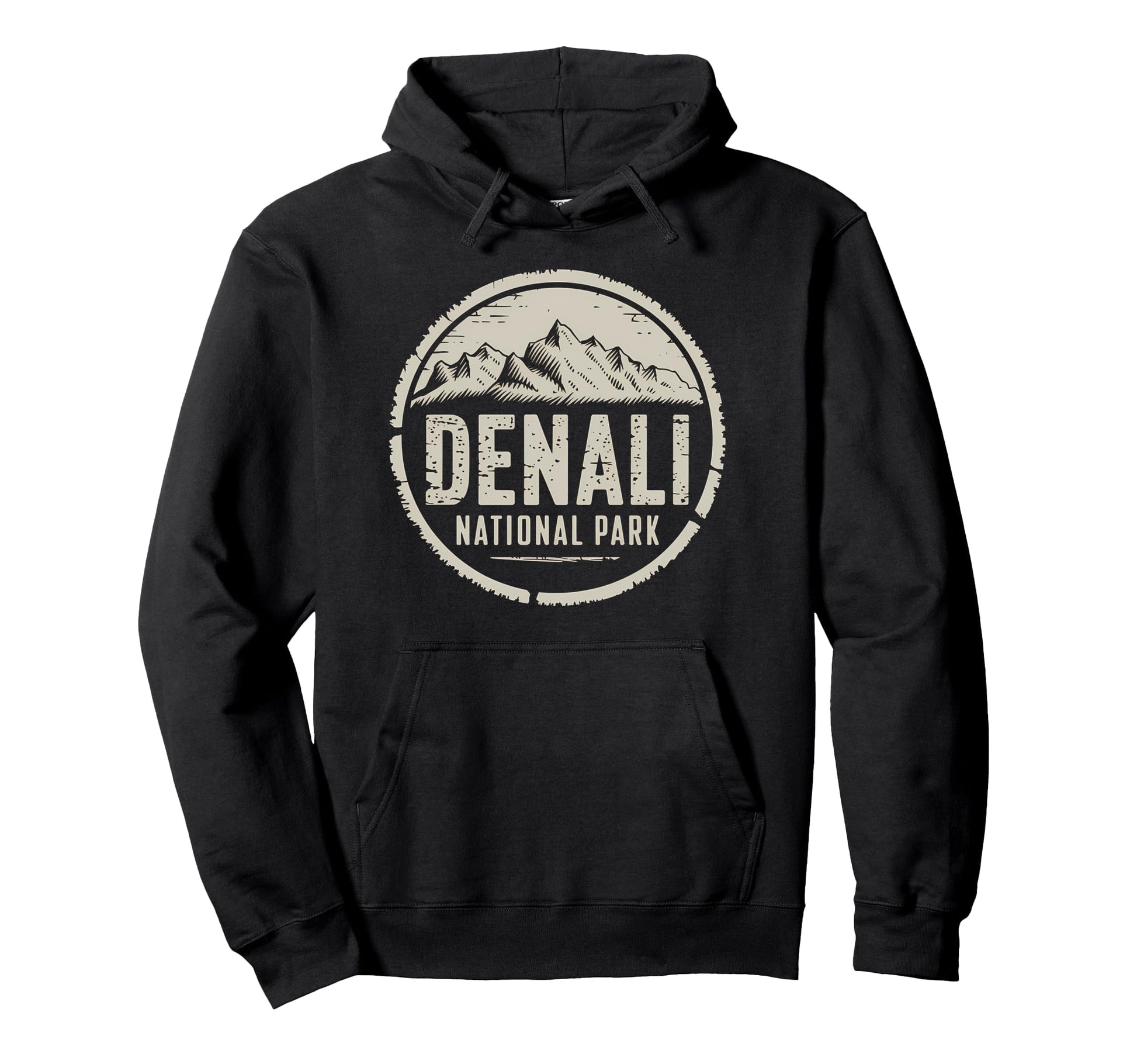 Denali Est 1917 Alaska National Park Hoodie - Streetwear Style for Adults - T-Shirt, Sweatshirt, Hoodie