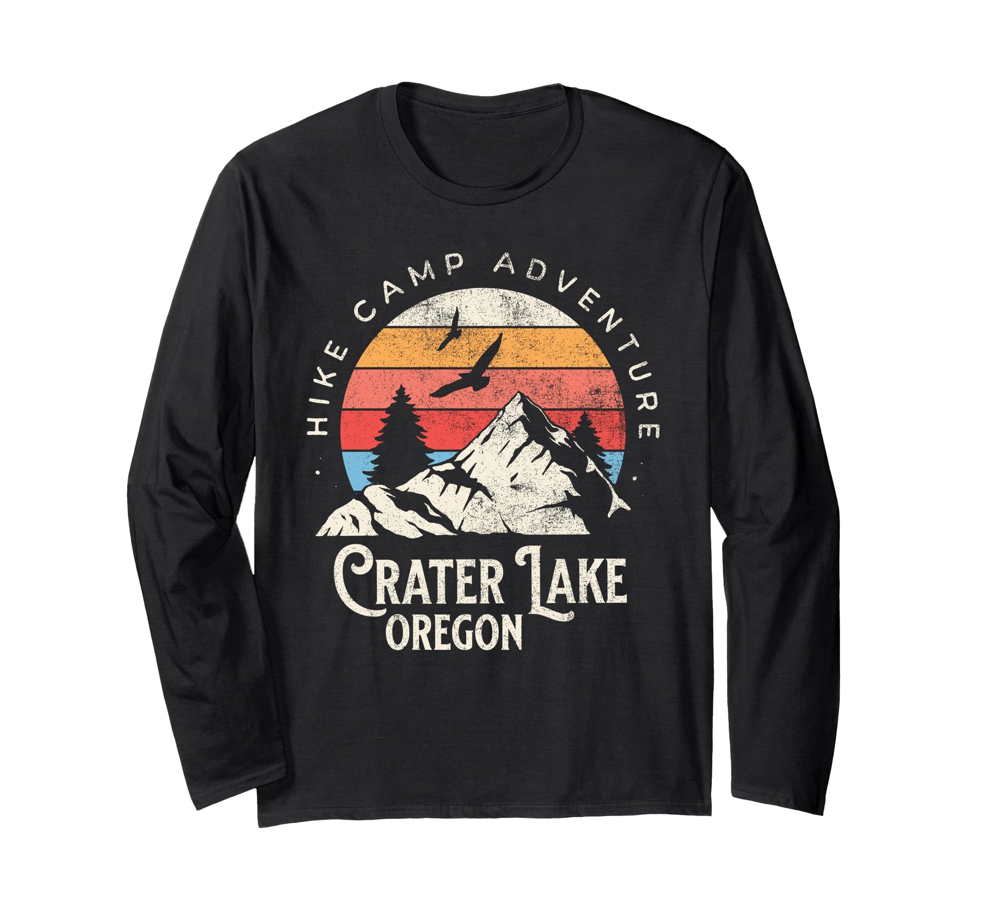 Crater Lake National Park Oregon Usa T-Shirt - Minimalist Print Men Women - T-Shirt, Sweatshirt, Hoodie