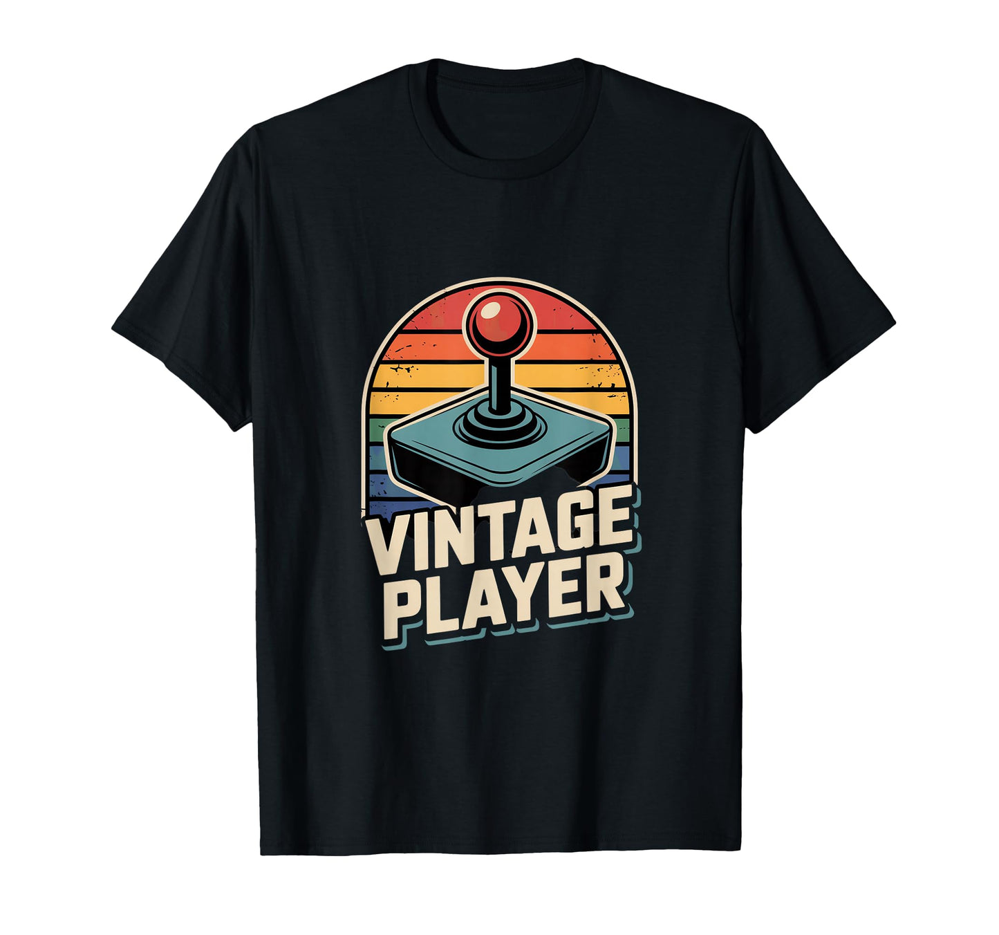 Player Arcade Joystick Old T-Shirt - Casual Everyday Wear for Adults - T-Shirt, Sweatshirt, Hoodie