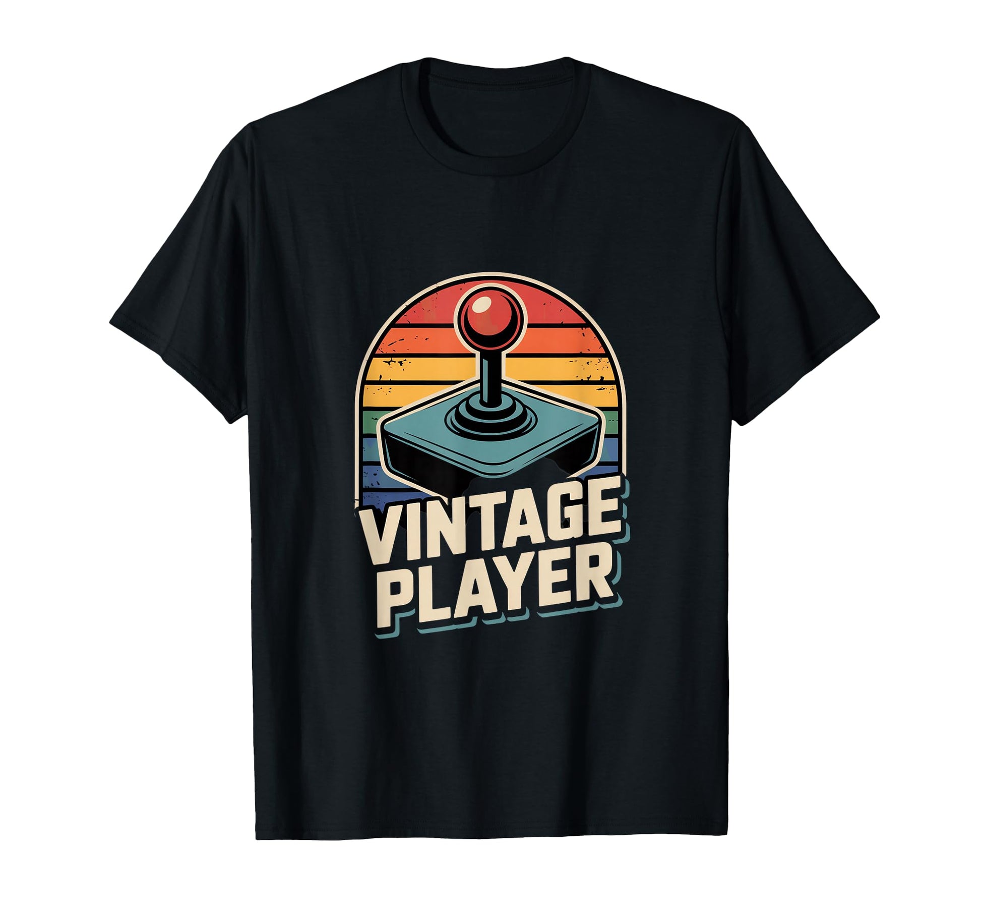 Player Arcade Joystick Old T-Shirt - Casual Everyday Wear for Adults - T-Shirt, Sweatshirt, Hoodie