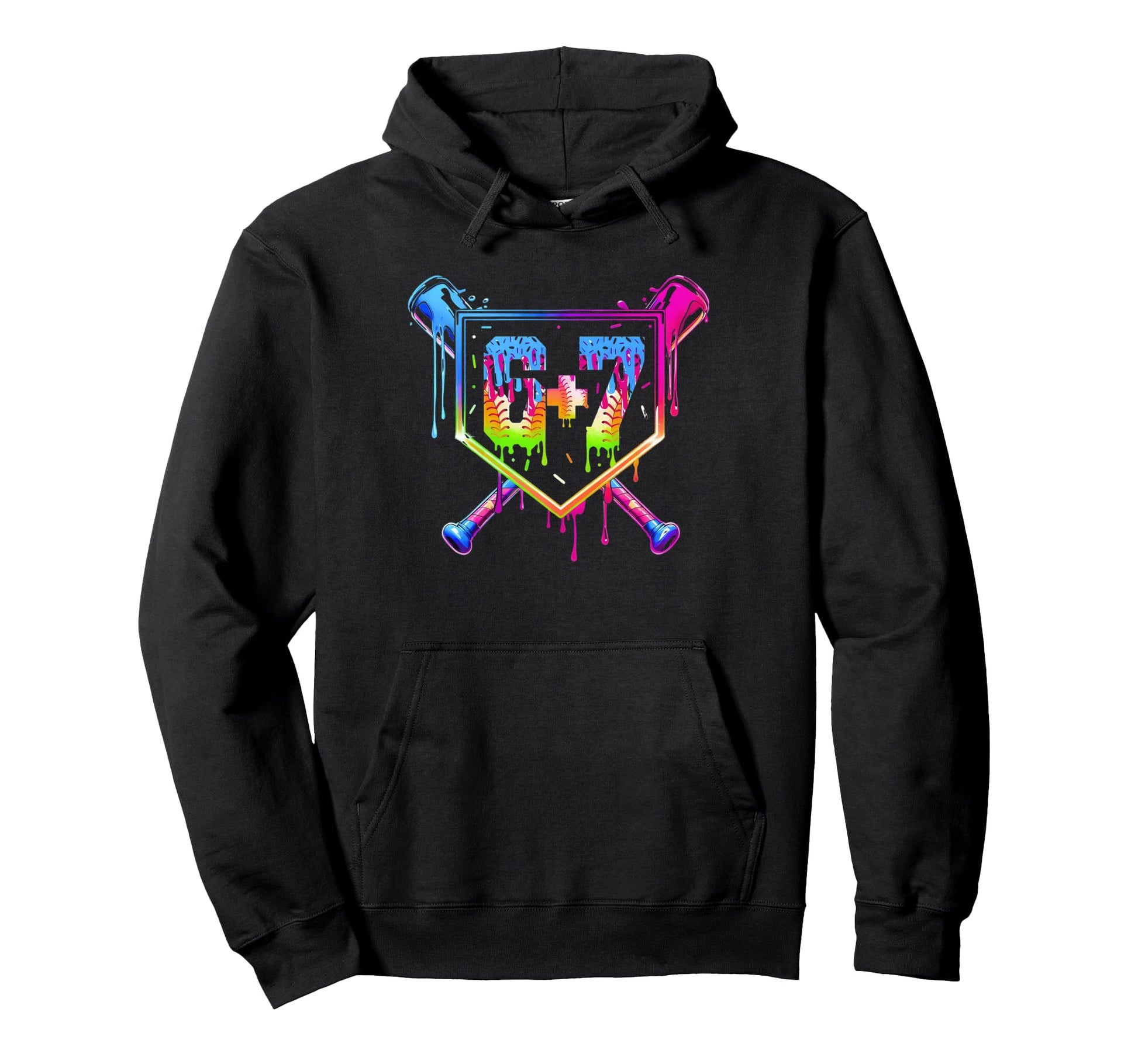 6 7 13 Year Old Birthday Baseball Ice Hoodie - Minimalist Print for Adults - T-Shirt, Sweatshirt, Hoodie