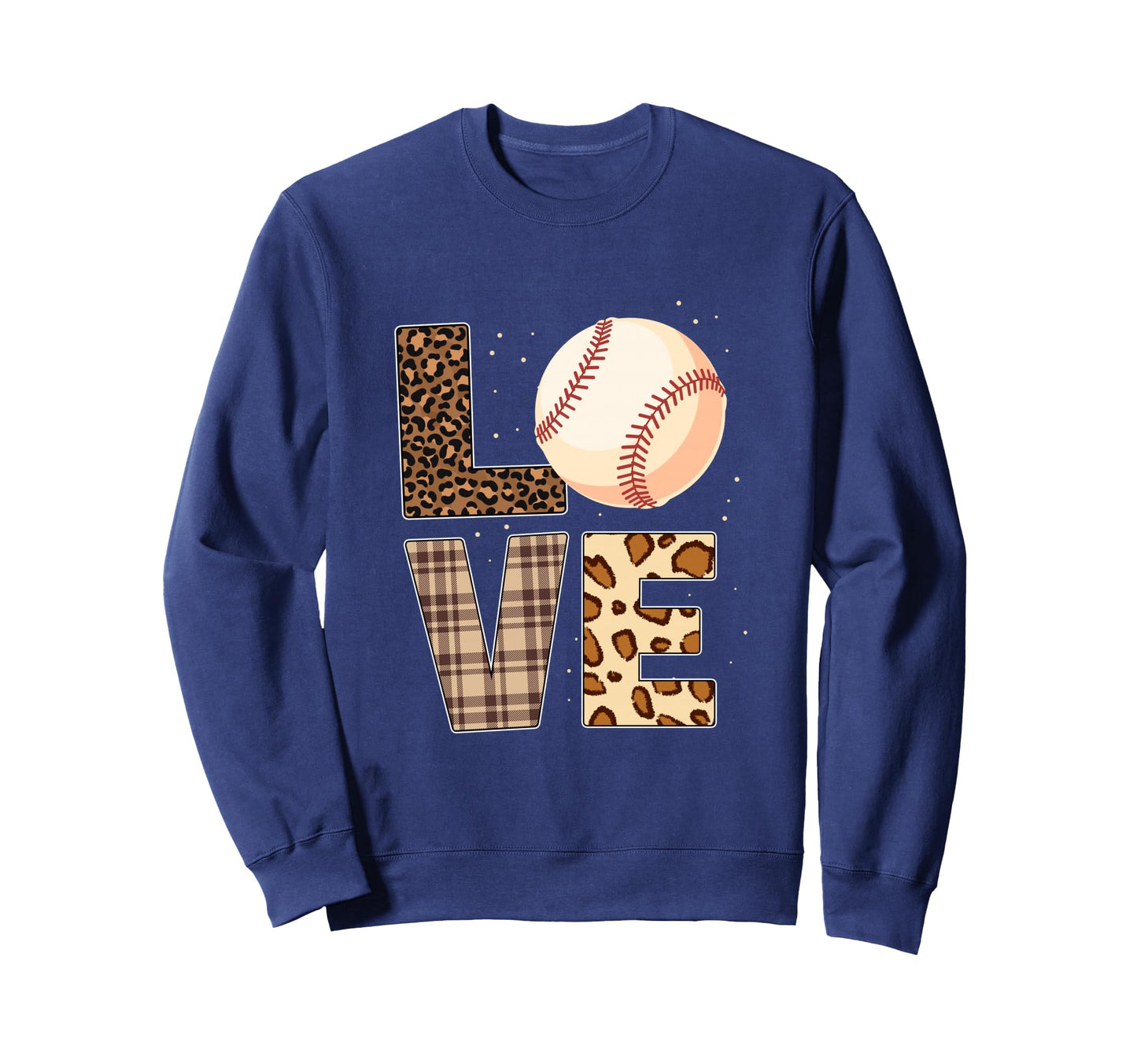 Baseball Player Leopard Cheetah Sweatshirt - Streetwear Style Men Women - T-Shirt, Sweatshirt, Hoodie