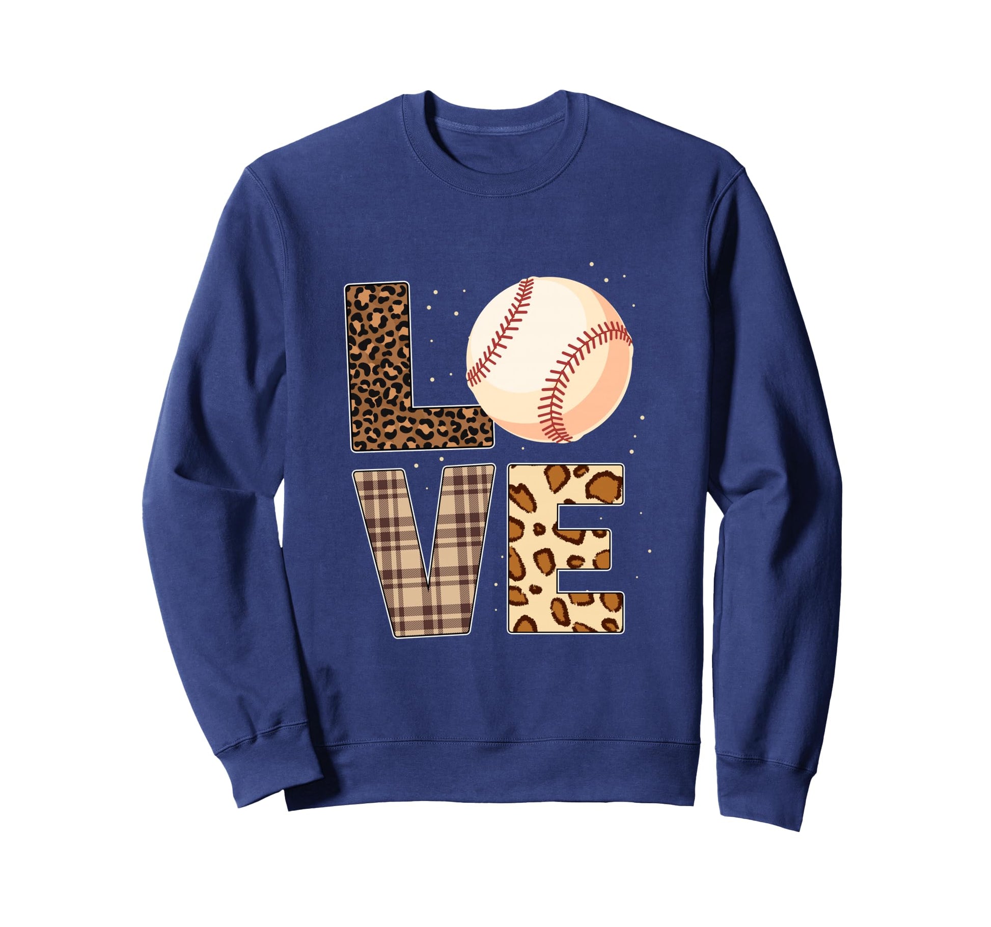 Baseball Player Leopard Cheetah Sweatshirt - Streetwear Style Men Women - T-Shirt, Sweatshirt, Hoodie