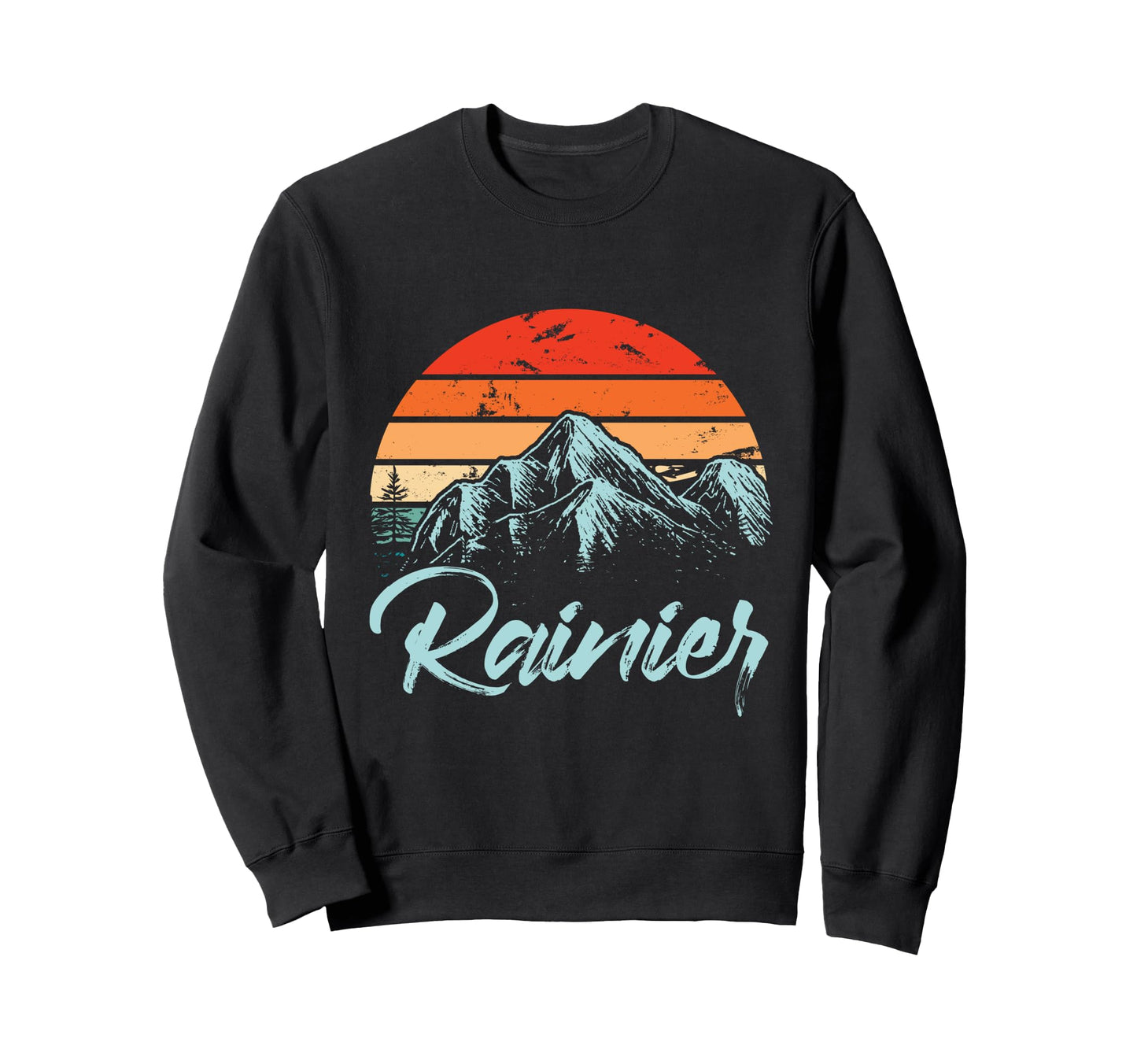 Mount Rainier Mount Rainier Sweatshirt - Streetwear Style for Adults - T-Shirt, Sweatshirt, Hoodie