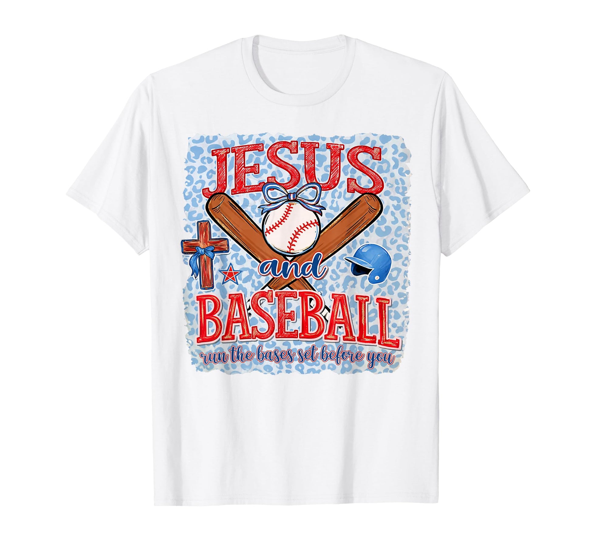 Jesus And Baseball Coquette Christian T-Shirt - Trendy Graphic Men Women - T-Shirt, Sweatshirt, Hoodie