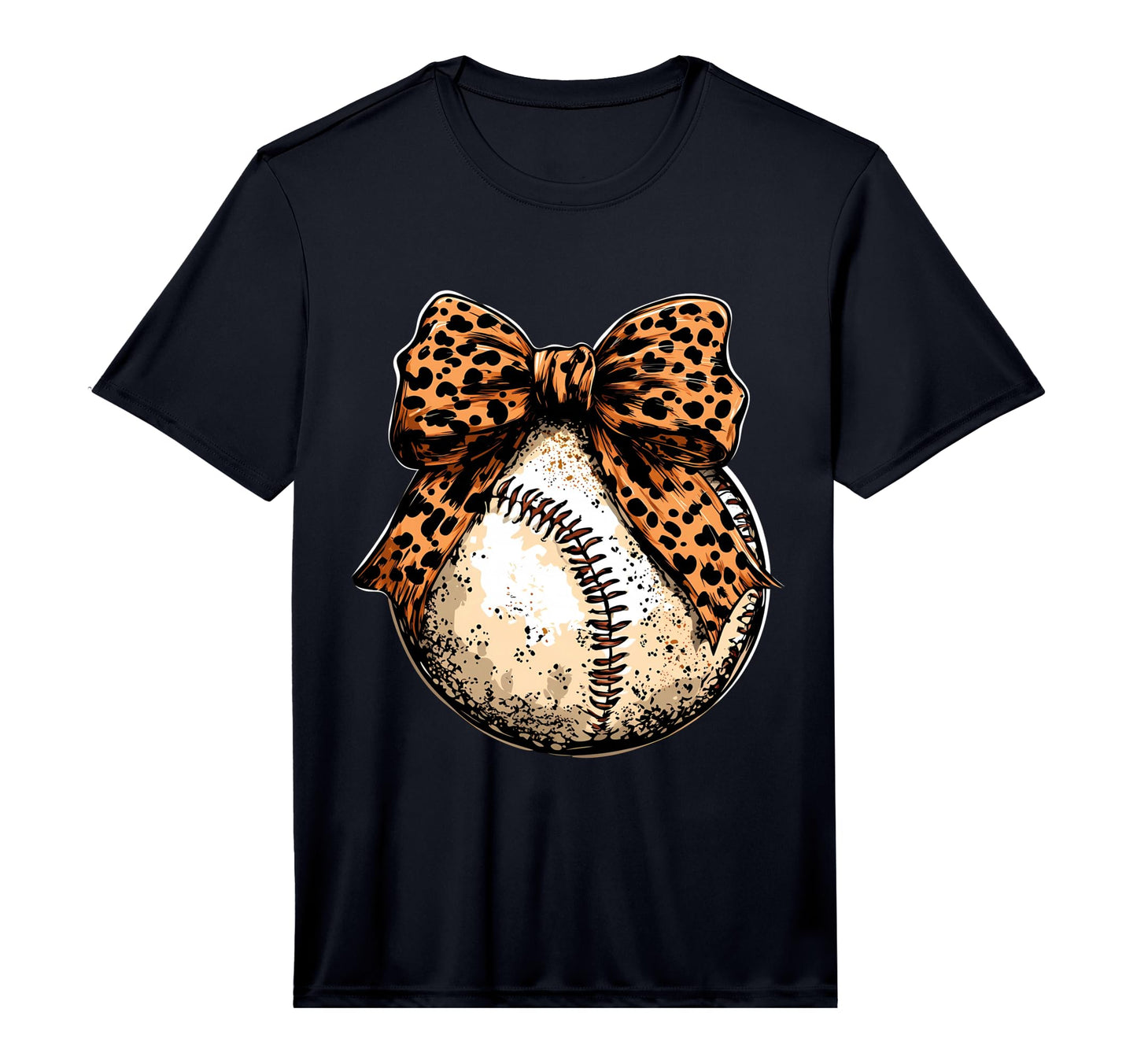 Baseball Coquette Bow Baseball Game T-Shirt - Graphic Print Unisex - T-Shirt, Sweatshirt, Hoodie