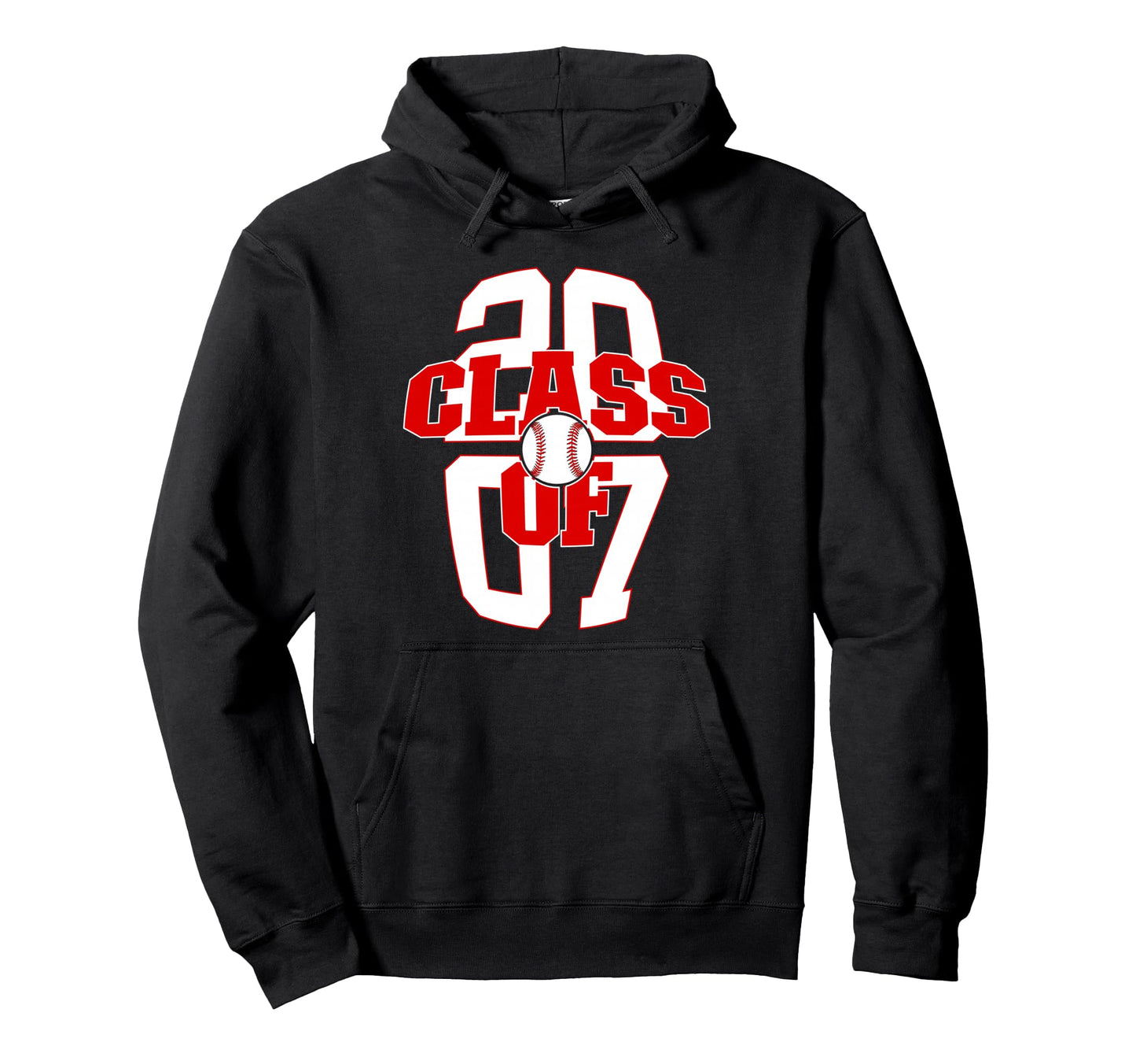 19 Years Class 2007 Baseball 19Th Hoodie - Aesthetic Graphic Unisex - T-Shirt, Sweatshirt, Hoodie