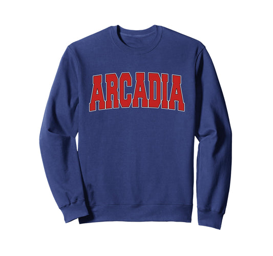 Arcadia Fl Florida Varsity Usa Sweatshirt - Aesthetic Graphic for Adults - T-Shirt, Sweatshirt, Hoodie
