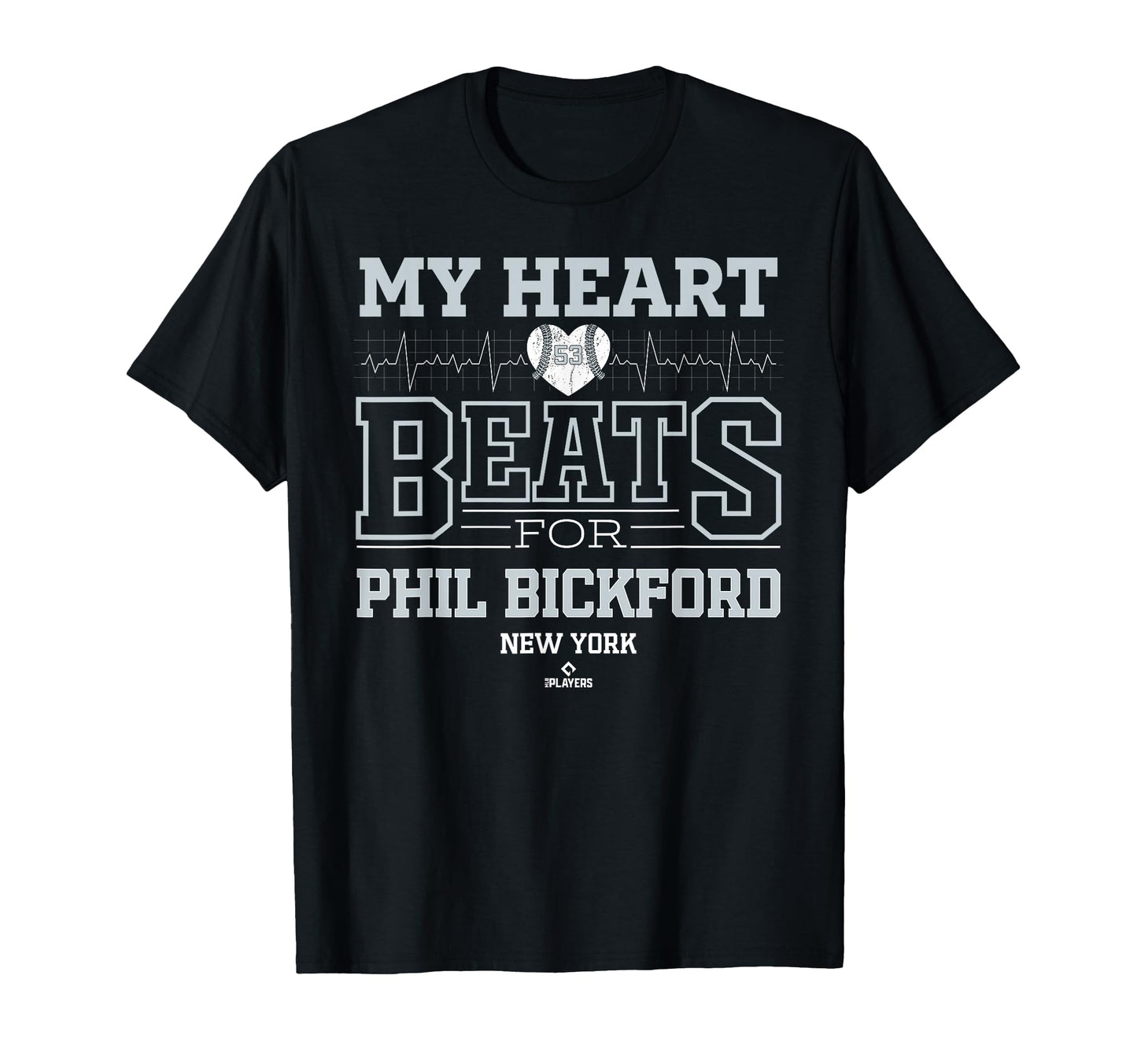 My Heart Beats Phil Bickford New York T-Shirt - Unique Graphic Men Women - T-Shirt, Sweatshirt, Hoodie