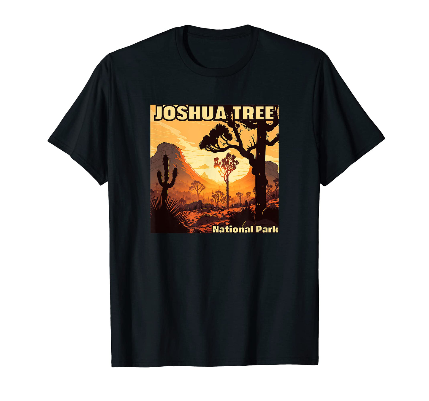 Joshua Tree National Park Desert Trip T-Shirt - Minimalist Print Unisex - T-Shirt, Sweatshirt, Hoodie