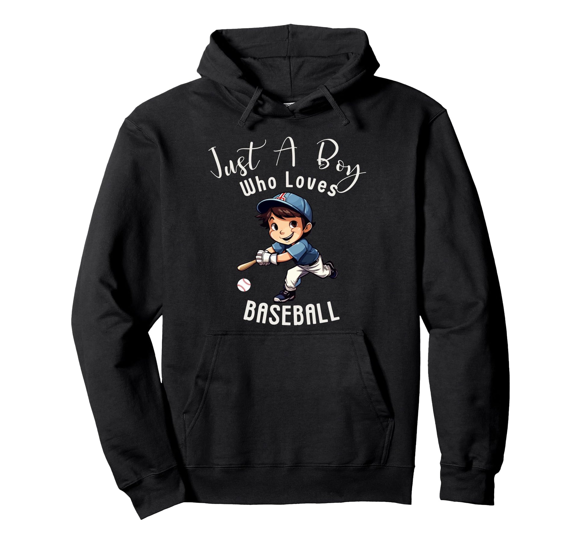 Just Who Loves Baseball American Sport Hoodie - Aesthetic Graphic Unisex - T-Shirt, Sweatshirt, Hoodie