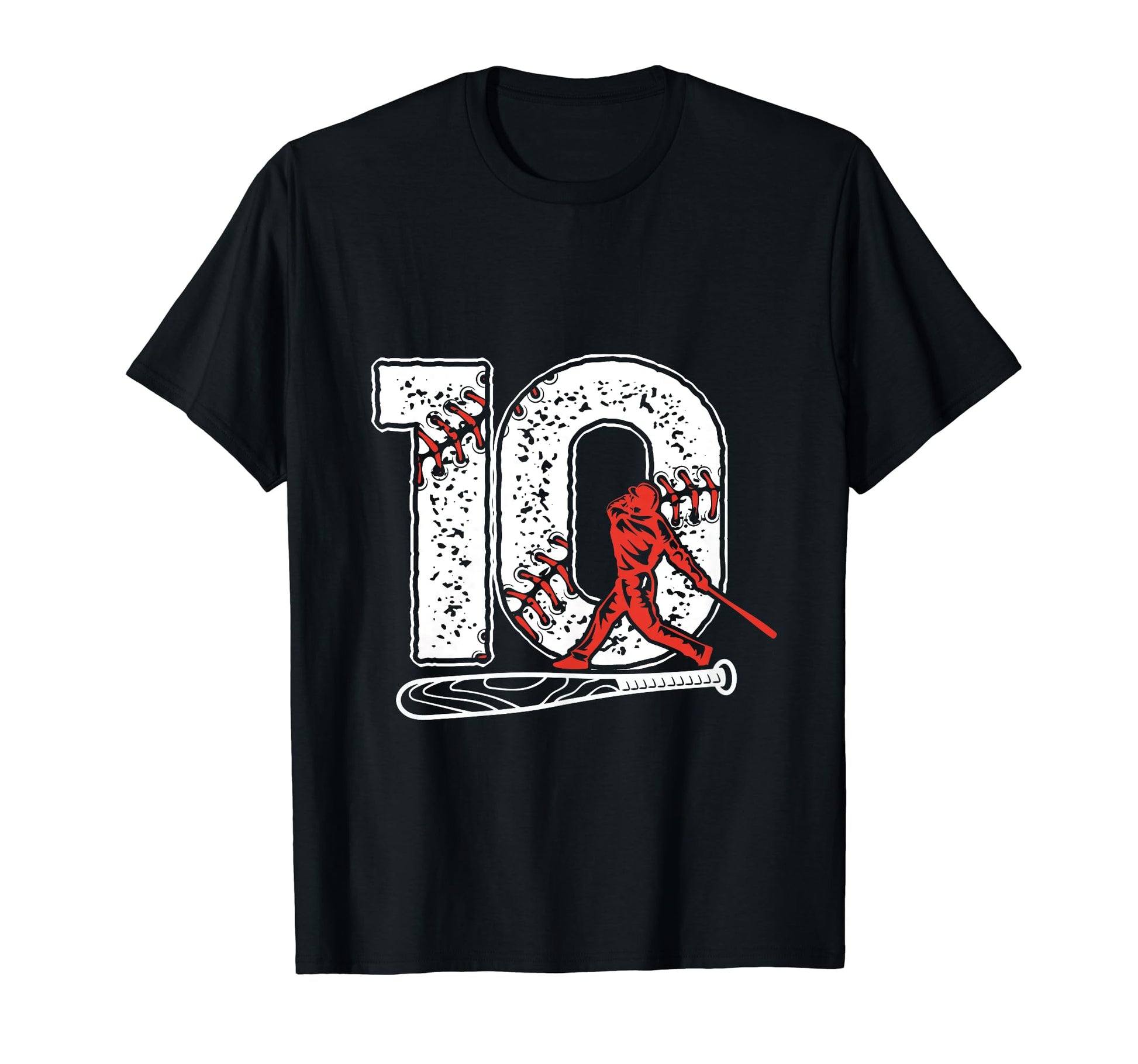 Baseball Birthday 10Th Birthday T-Shirt - Streetwear Style for Adults - T-Shirt, Sweatshirt, Hoodie