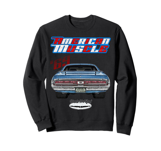 1969 Cougar Xr 7 69 Xr7 Pony Car Sweatshirt - Streetwear Style Men Women - T-Shirt, Sweatshirt, Hoodie