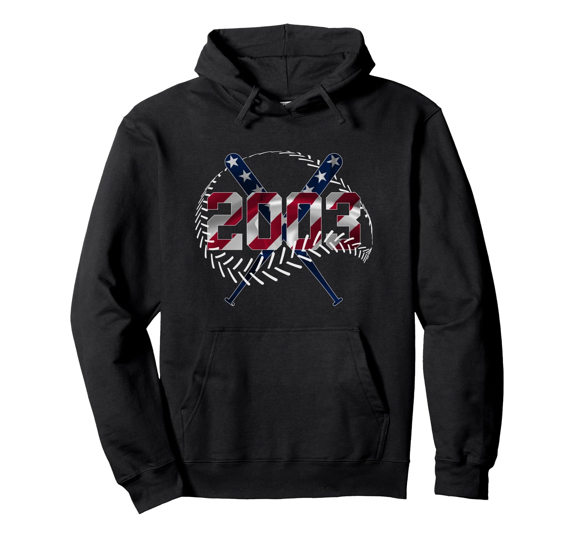 23Rd Birthday Baseball 2003 Hoodie - Trendy Graphic Unisex - T-Shirt, Sweatshirt, Hoodie