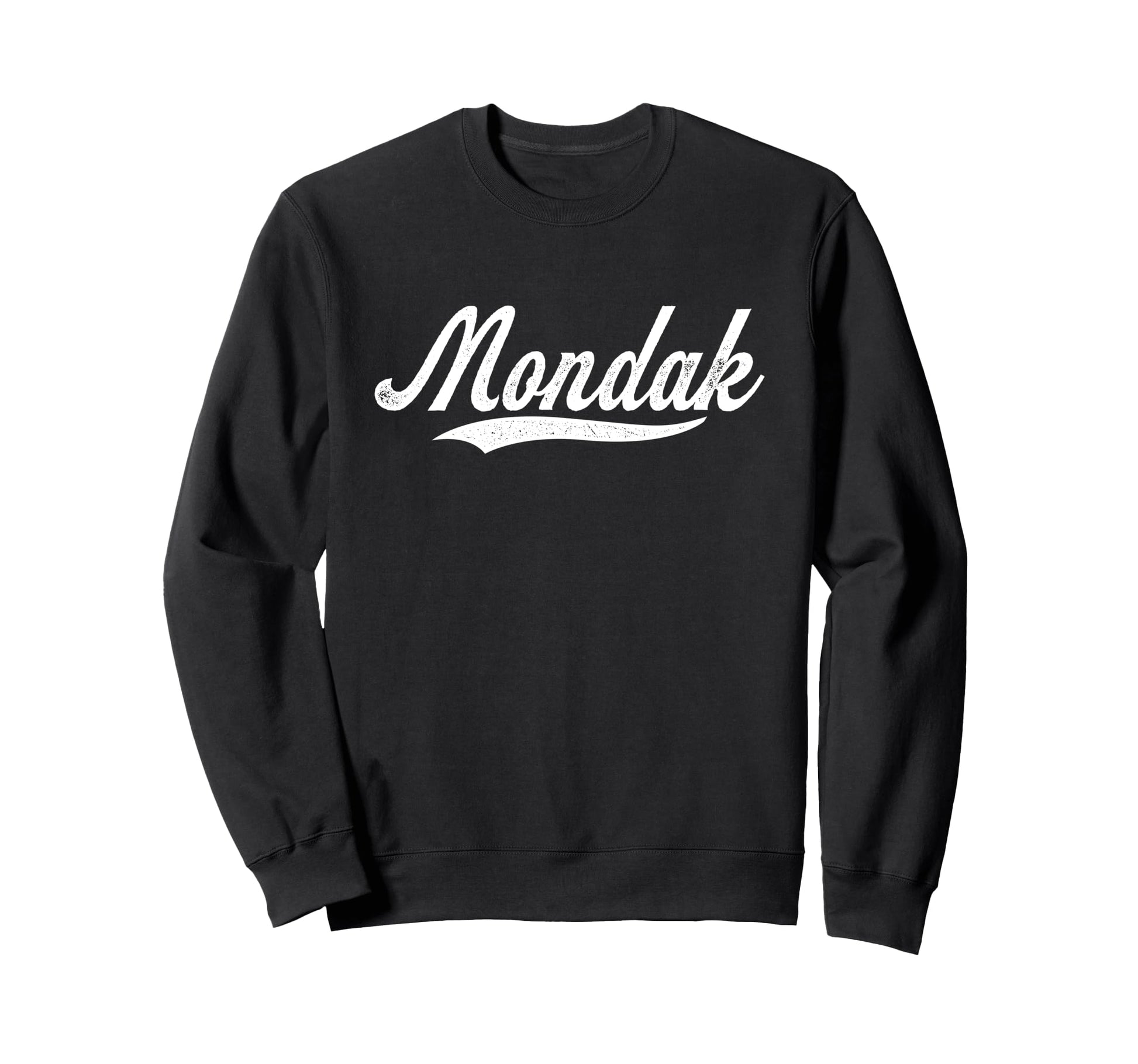 Distressed Script Nicholas Mondak Sweatshirt - Custom Art Print Unisex - T-Shirt, Sweatshirt, Hoodie