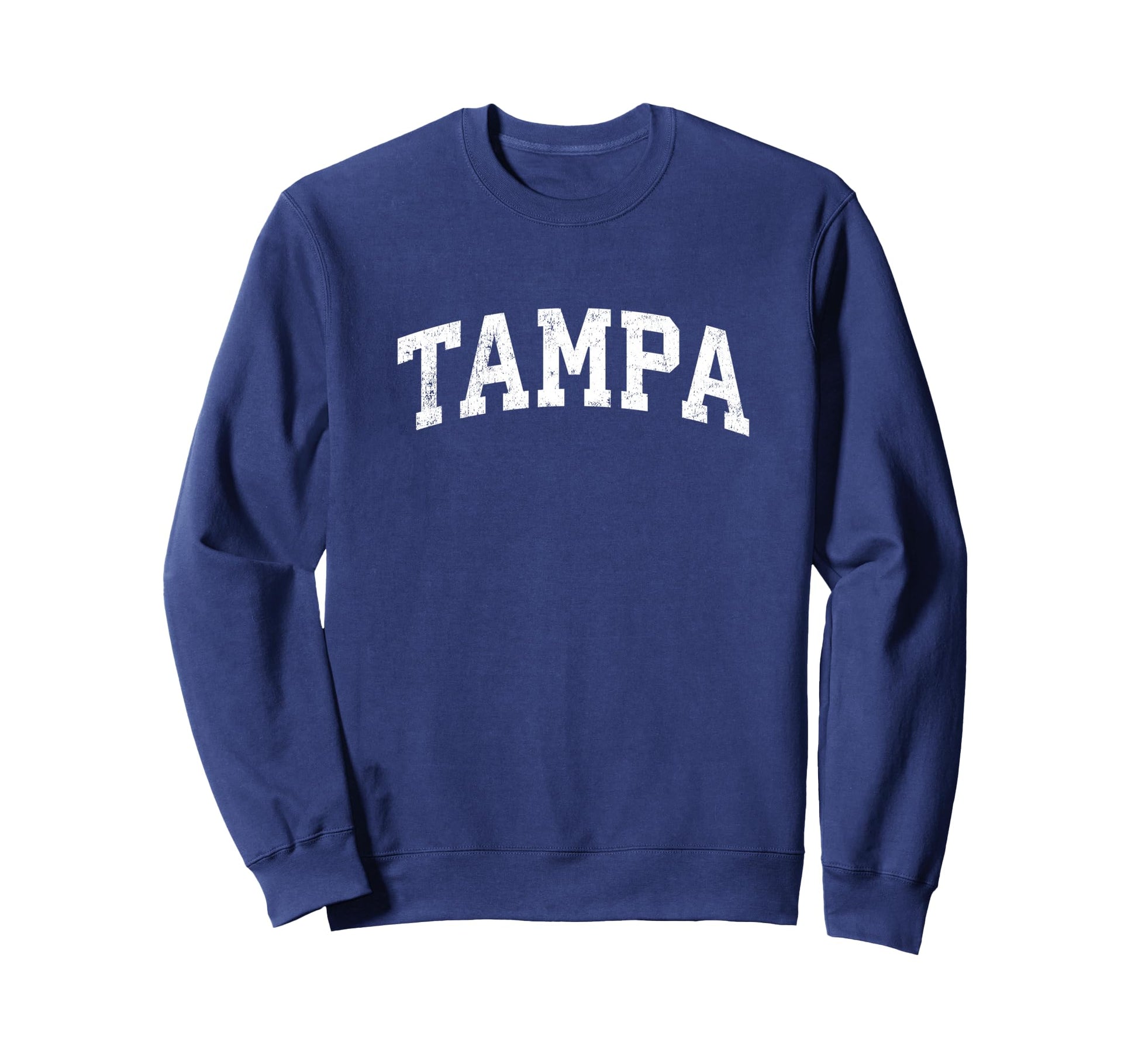Tampa Florida Fl Varsity Sports Sweatshirt - Fun Novelty Design Men Women - T-Shirt, Sweatshirt, Hoodie