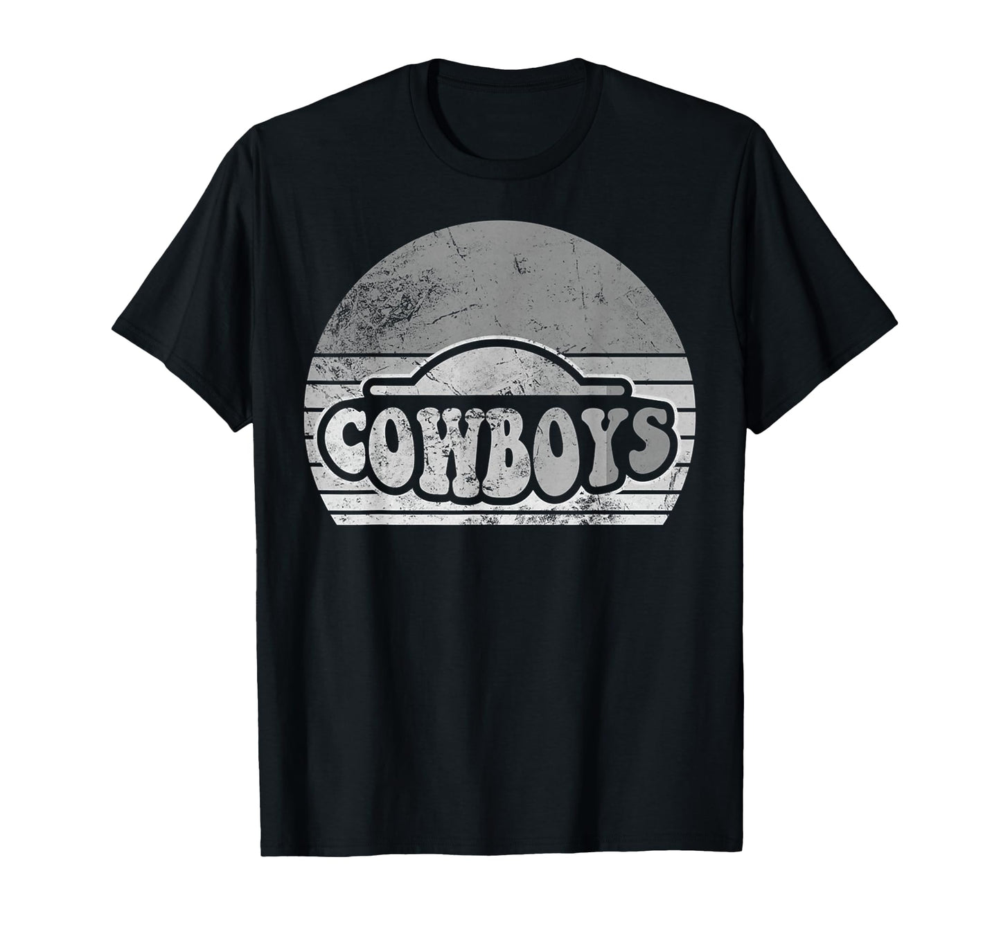 Cowboys Western Vibes T-Shirt - Custom Art Print Unisex - T-Shirt, Sweatshirt, Hoodie