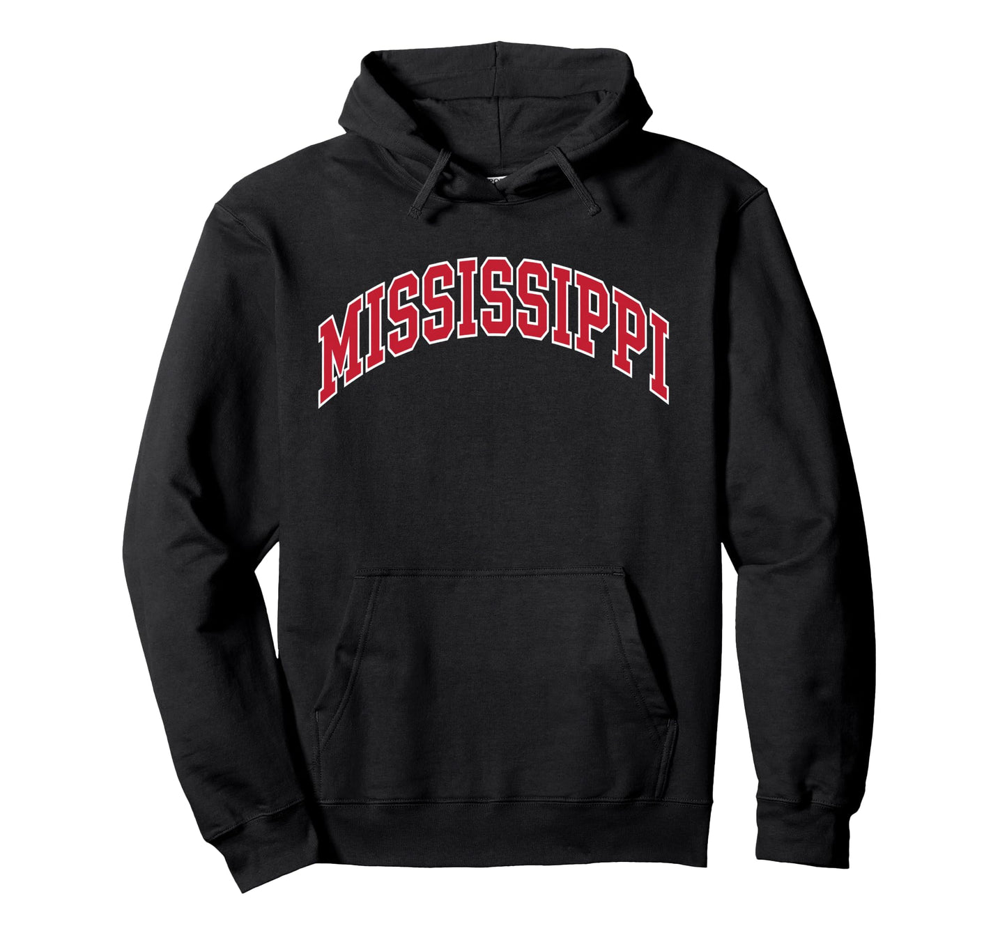 Mississippi Pride Collegiate Baseball Hoodie - Trendy Graphic for Adults - T-Shirt, Sweatshirt, Hoodie