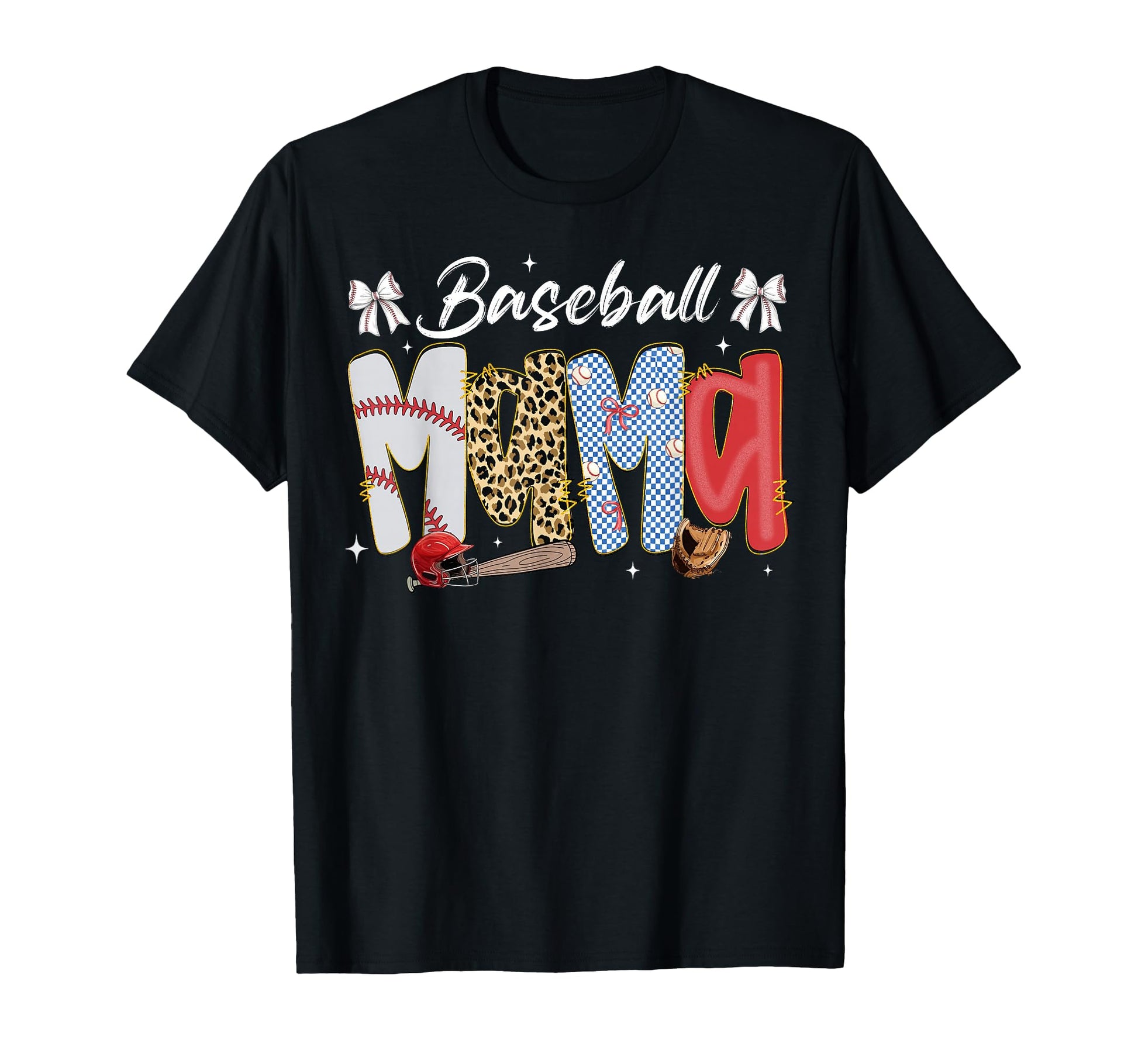 Baseball Mama Coquette Bow Game Day T-Shirt - Trendy Graphic Men Women - T-Shirt, Sweatshirt, Hoodie