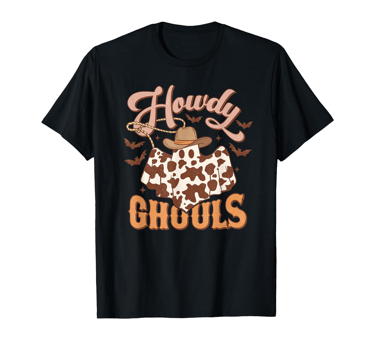 Howdy Ghouls Western Halloween T-Shirt - Casual Everyday Wear Men Women - T-Shirt, Sweatshirt, Hoodie