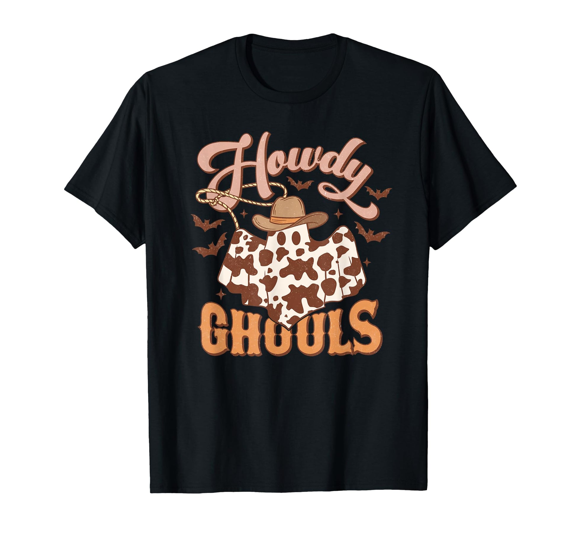 Howdy Ghouls Western Halloween T-Shirt - Casual Everyday Wear Men Women - T-Shirt, Sweatshirt, Hoodie