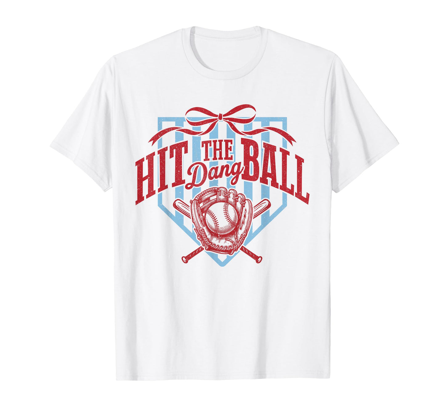Hit Dang Ball Baseball Season Bat T-Shirt - Unique Graphic Men Women - T-Shirt, Sweatshirt, Hoodie