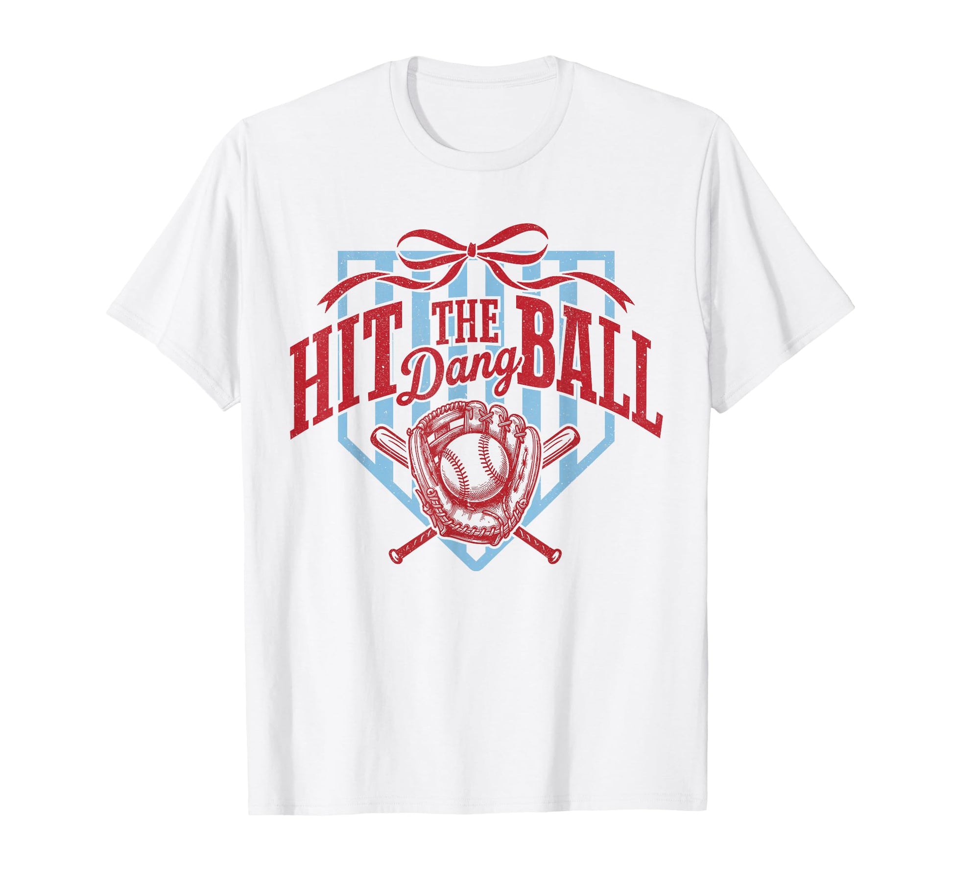 Hit Dang Ball Baseball Season Bat T-Shirt - Unique Graphic Men Women - T-Shirt, Sweatshirt, Hoodie