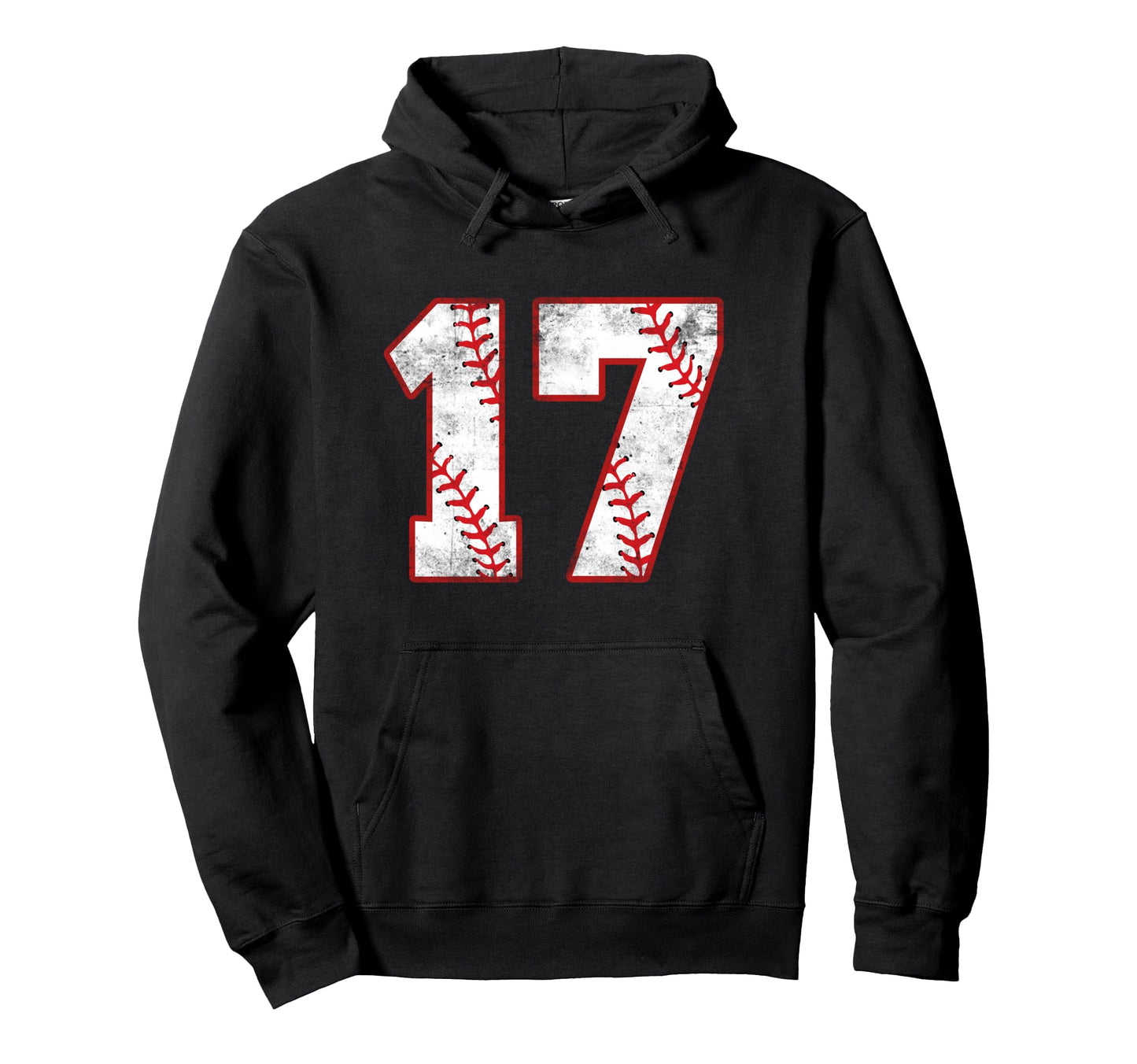 17 Year Old Baseball Player Sports 17 Hoodie - Novelty Apparel Men Women - T-Shirt, Sweatshirt, Hoodie