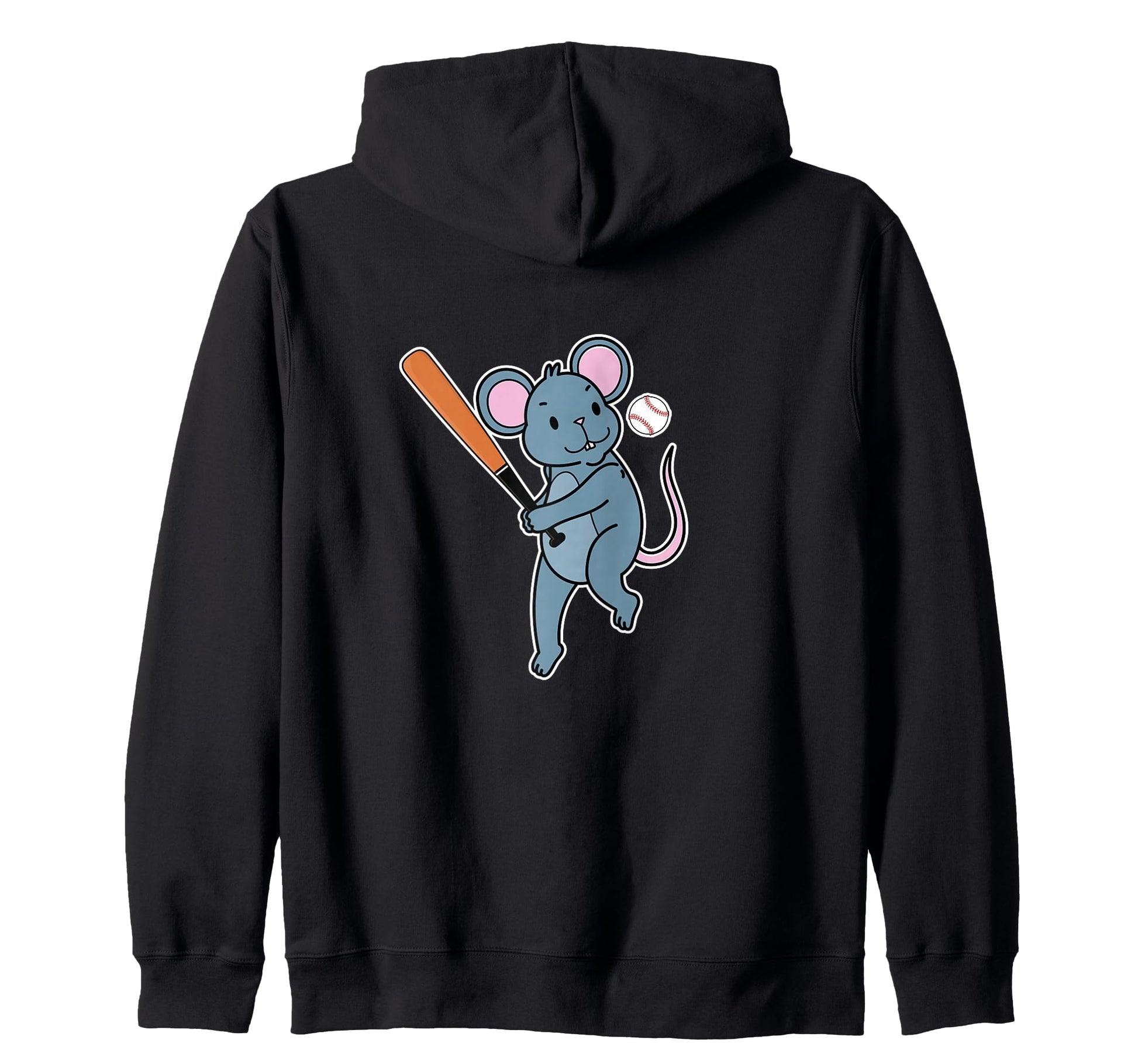Baseball Sport Team Fan Hobby Racket Hoodie - Novelty Apparel for Adults - T-Shirt, Sweatshirt, Hoodie