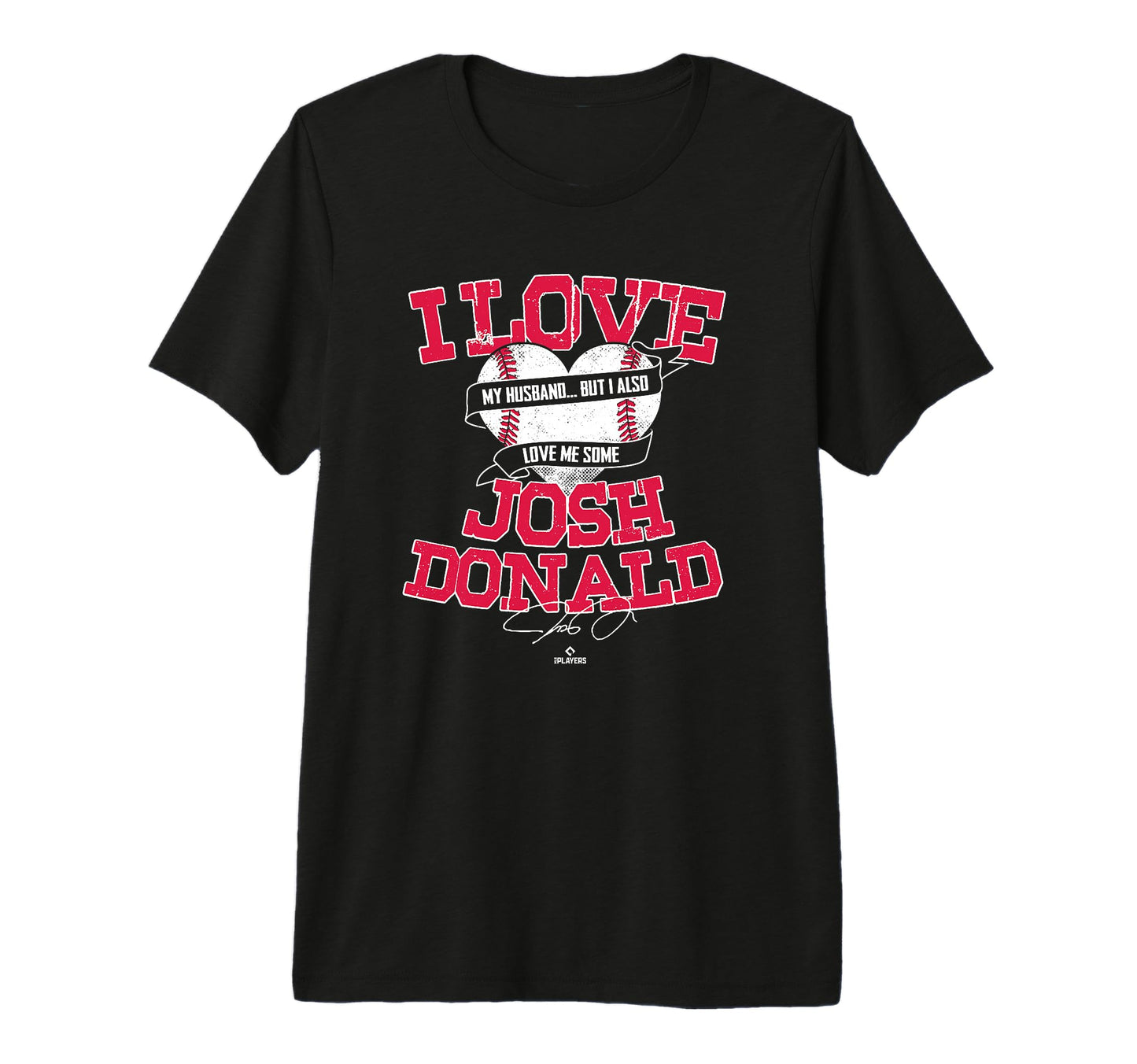 I Love Josh Donaldson Tri Blend T-Shirt - Fun Novelty Design Unisex - T-Shirt, Sweatshirt, Hoodie