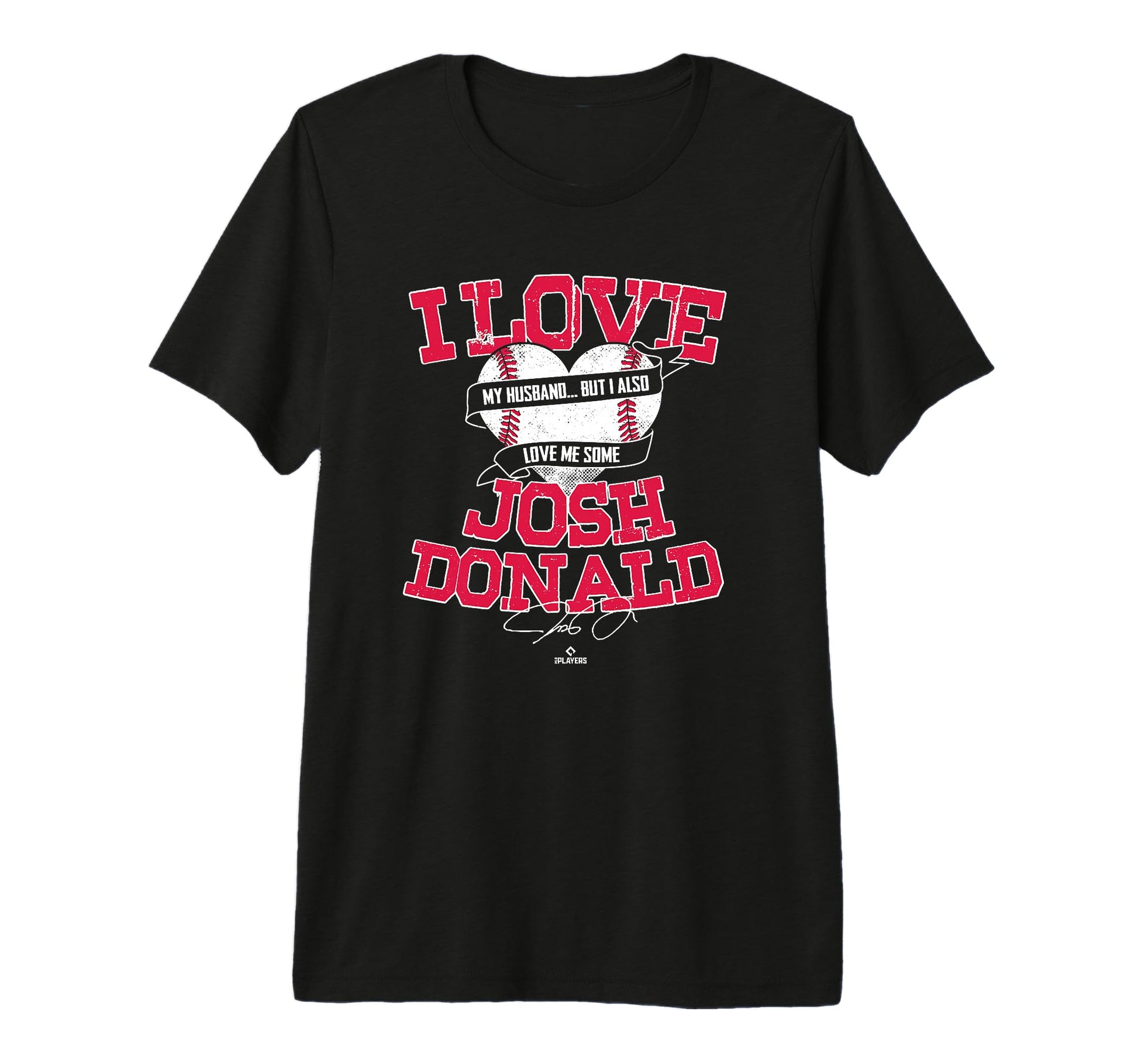 I Love Josh Donaldson Tri Blend T-Shirt - Fun Novelty Design Unisex - T-Shirt, Sweatshirt, Hoodie