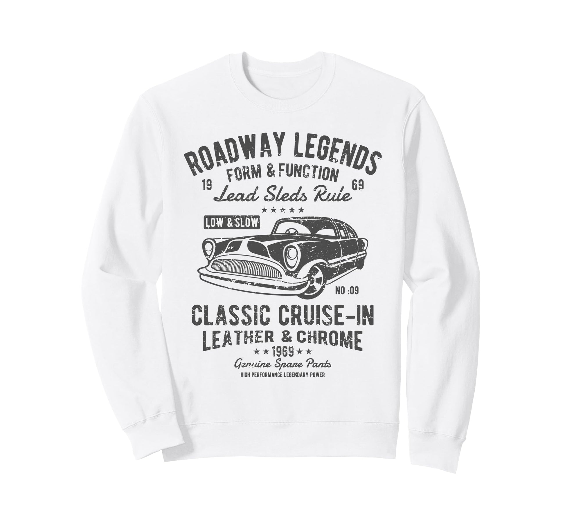 Automotive Nostalgia Car Cruise Sweatshirt - Novelty Apparel Men Women - T-Shirt, Sweatshirt, Hoodie