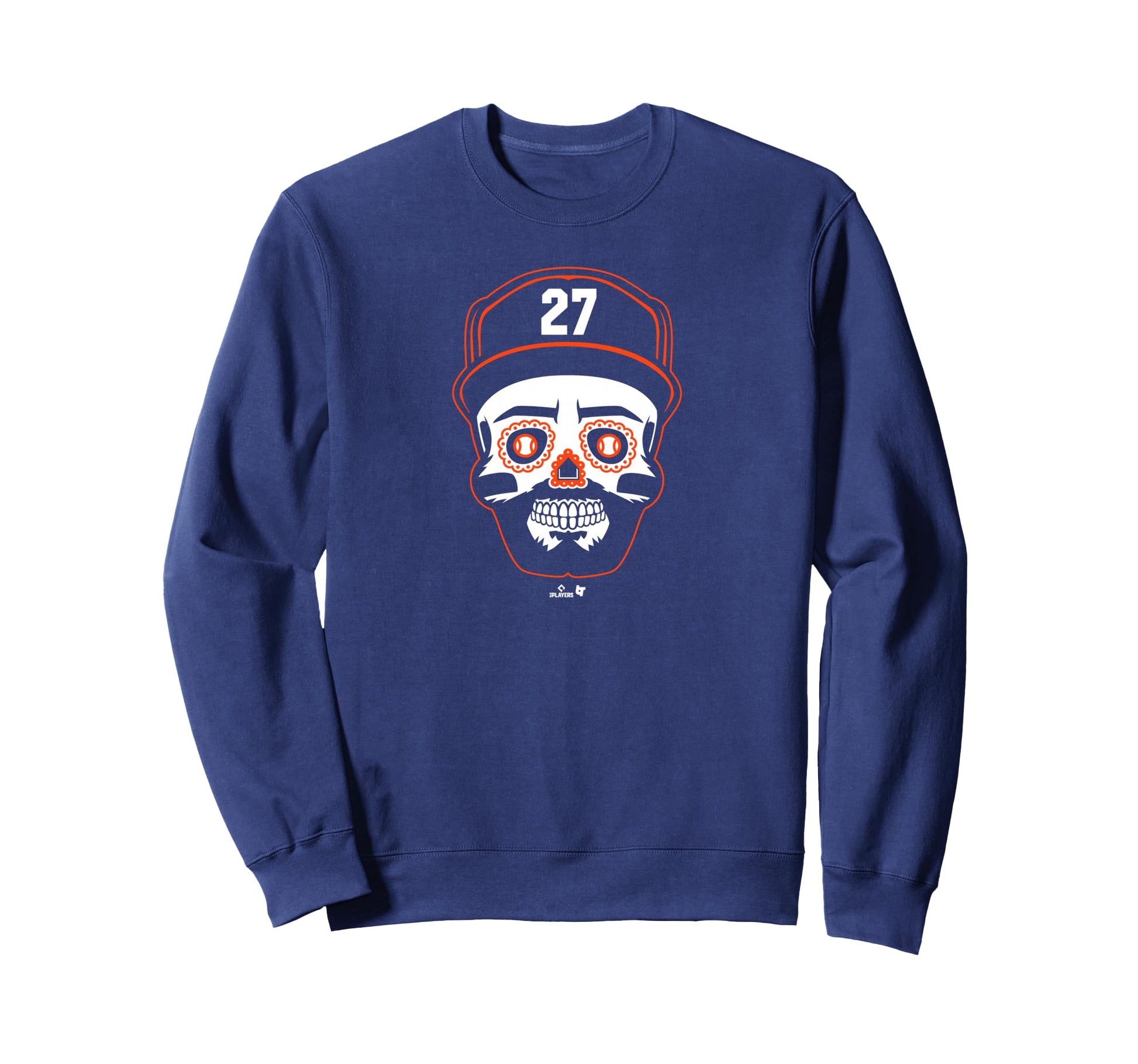 Jos Altuve Sugar Skull Houston Sweatshirt - Casual Everyday Wear Unisex - T-Shirt, Sweatshirt, Hoodie