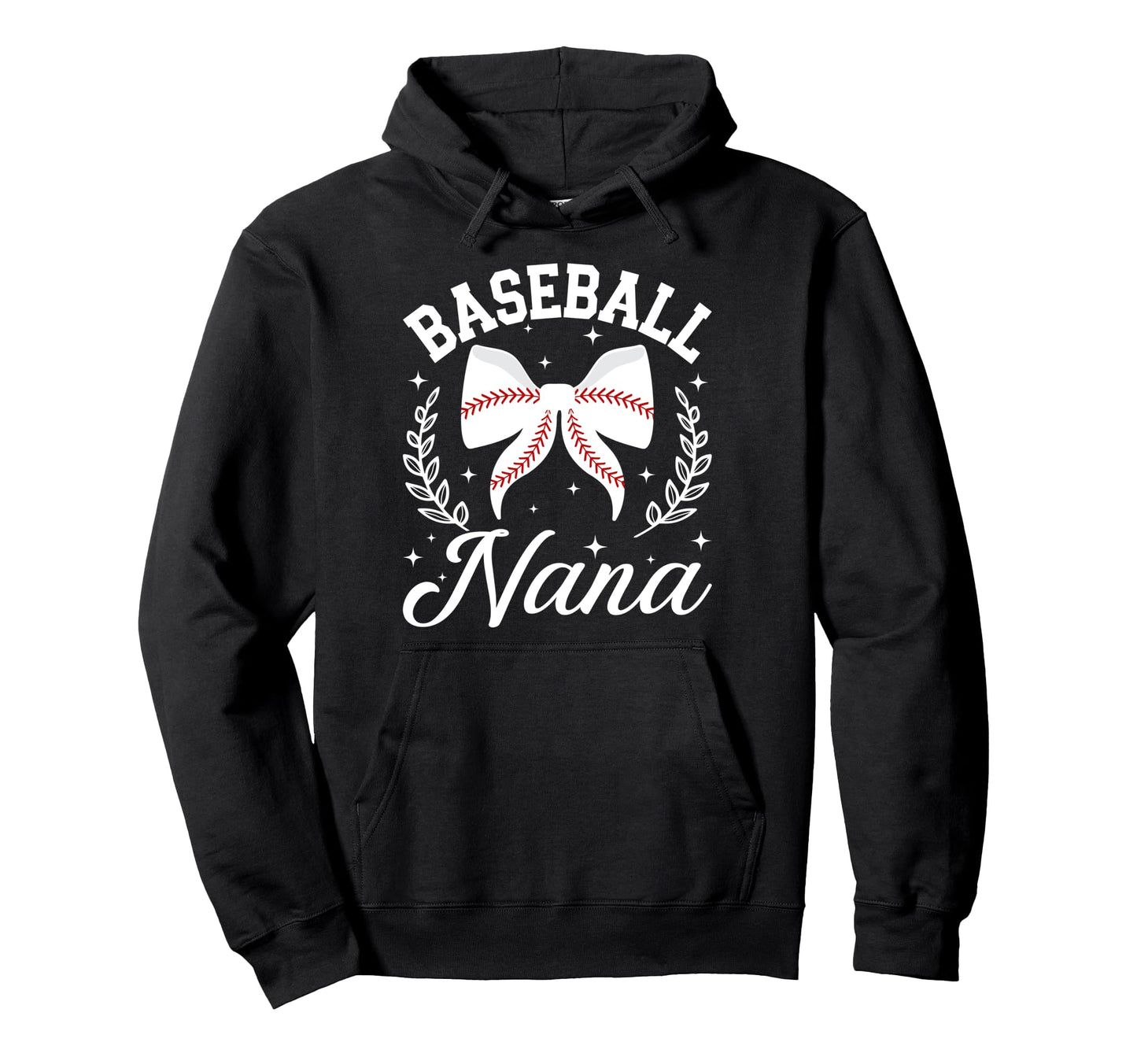 Baseball Nana Baseball Player Nana Coquette Hoodie - Unique Graphic Unisex - T-Shirt, Sweatshirt, Hoodie