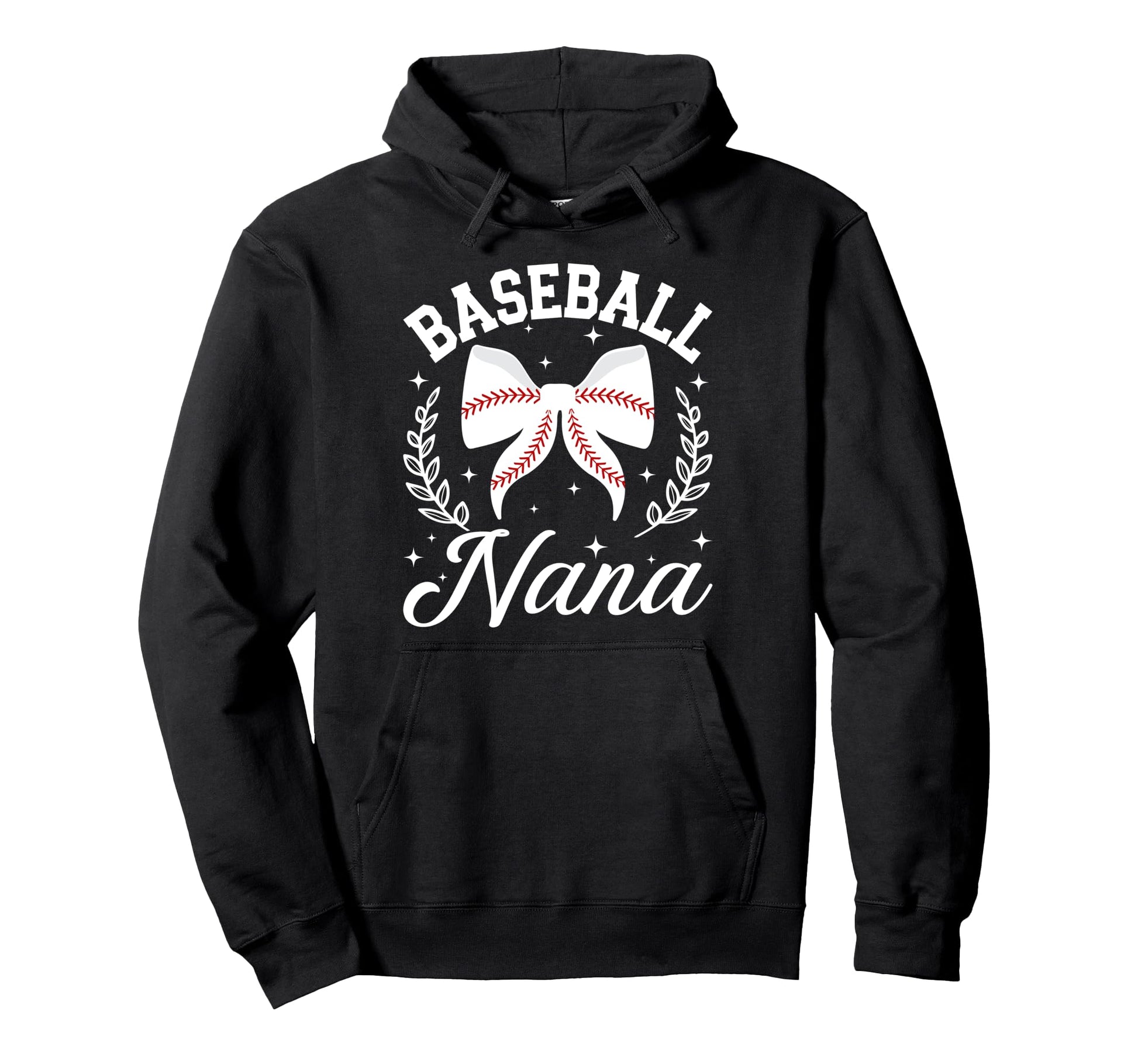 Baseball Nana Baseball Player Nana Coquette Hoodie - Unique Graphic Unisex - T-Shirt, Sweatshirt, Hoodie
