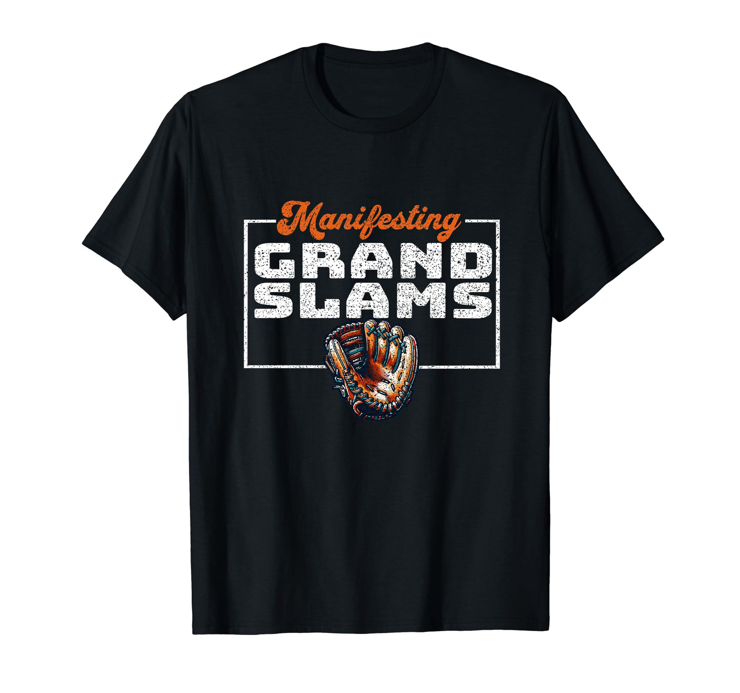 Manifesting Grand Slams Baseball T-Shirt - Custom Art Print for Adults - T-Shirt, Sweatshirt, Hoodie